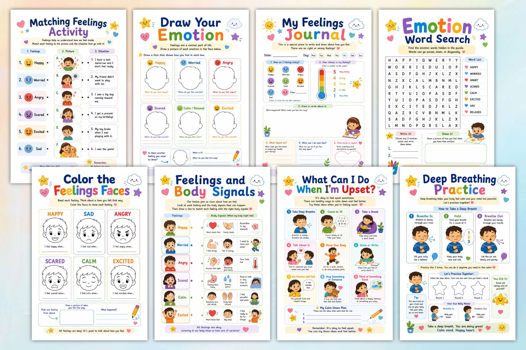 Emotional Growth For Kids Workbook - Image 3