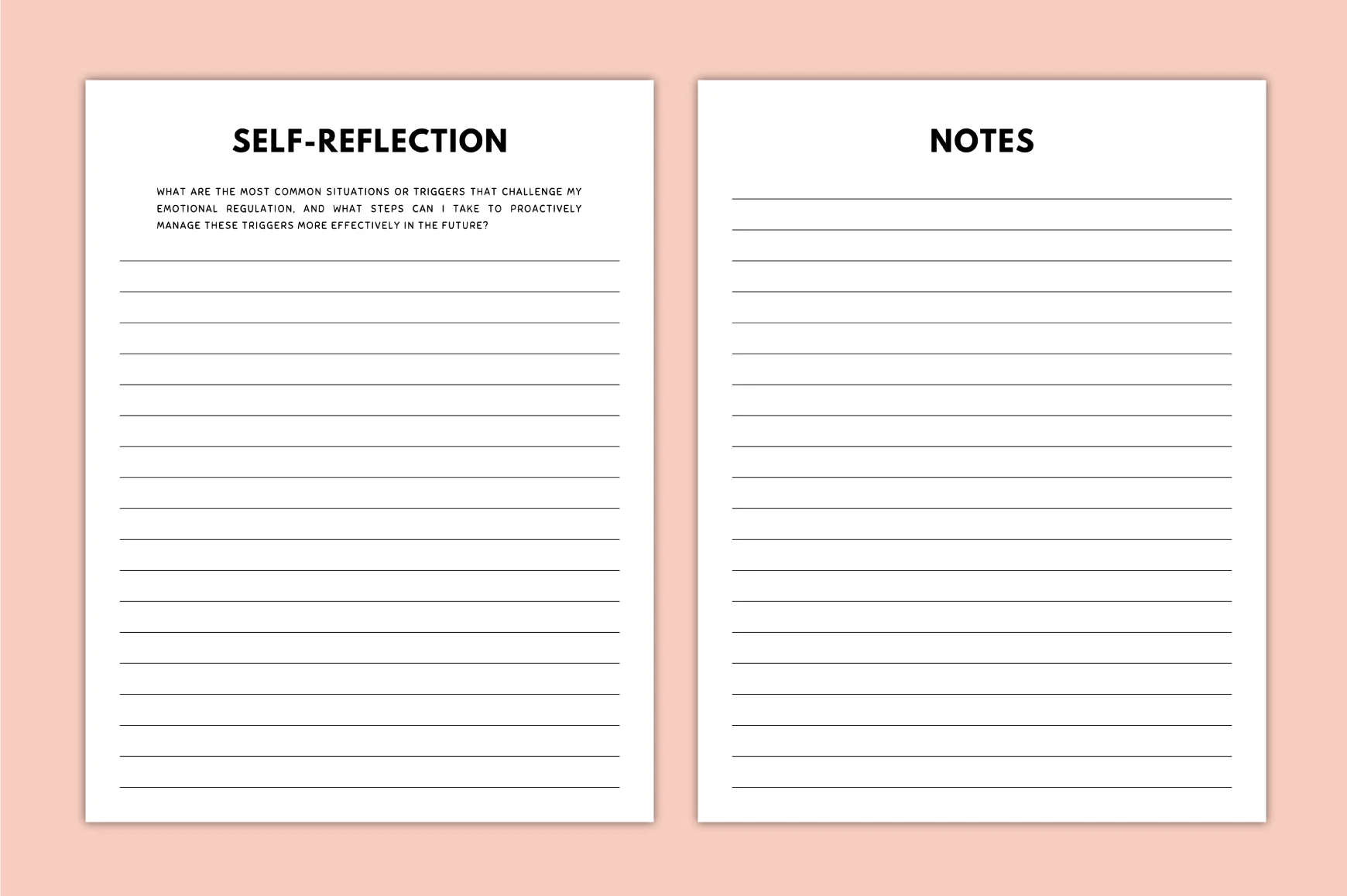 Emotional Insight Processing Worksheets Workbook - Image 4