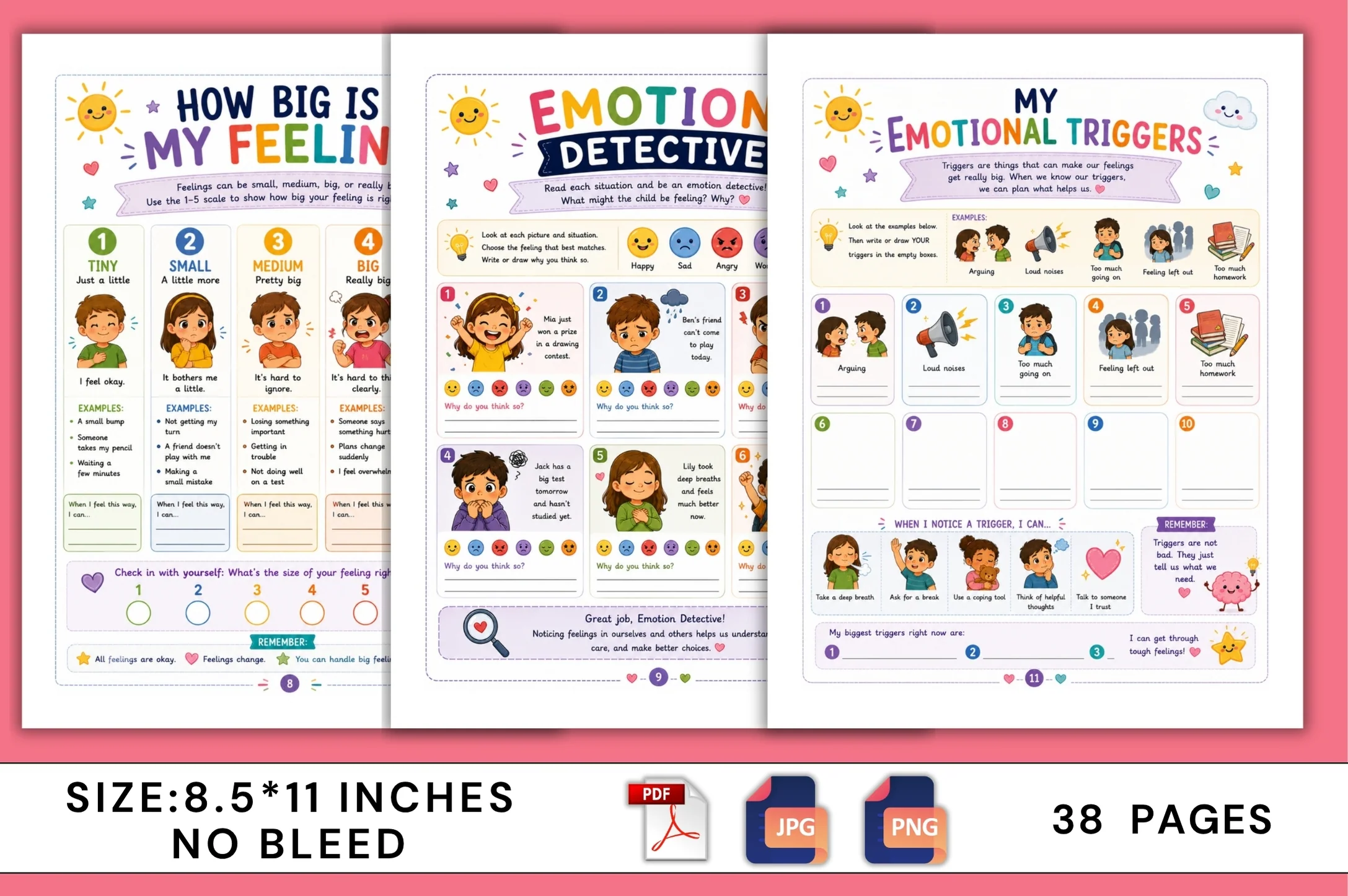 Emotional Regulation For Kids Workbook - Image 4