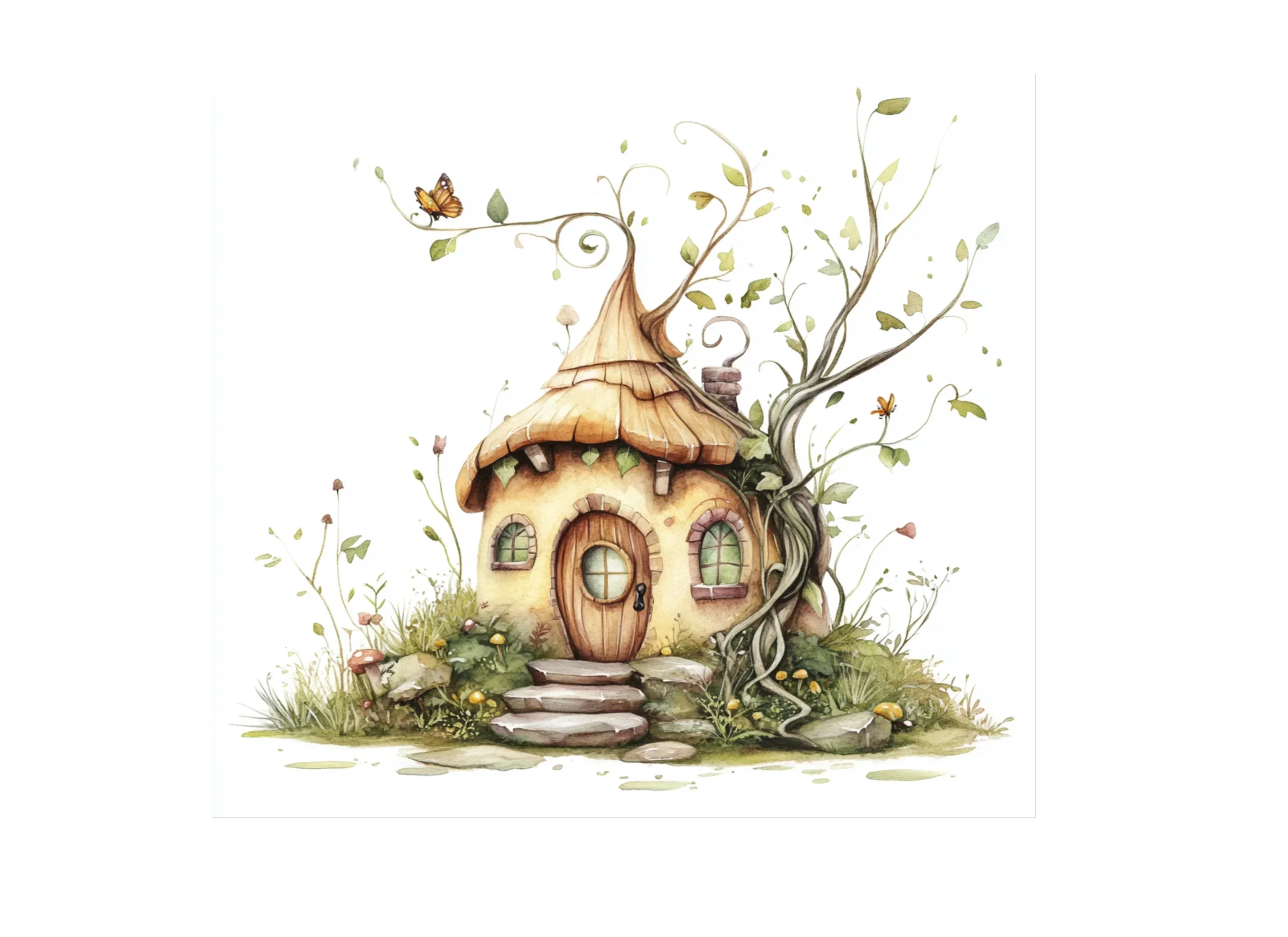 Enchanted Forest Dwelling Clipart Bundle - Image 2
