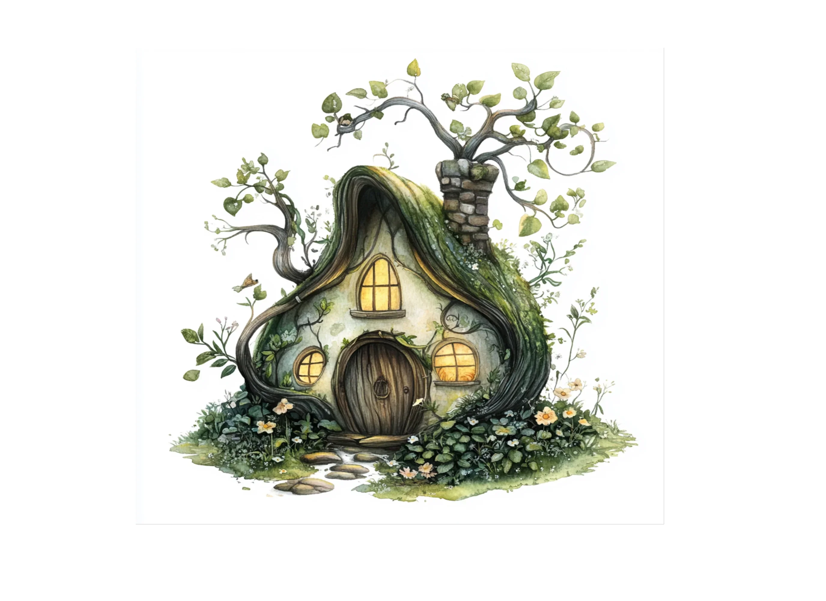 Enchanted Forest Dwelling Clipart Bundle - Image 3