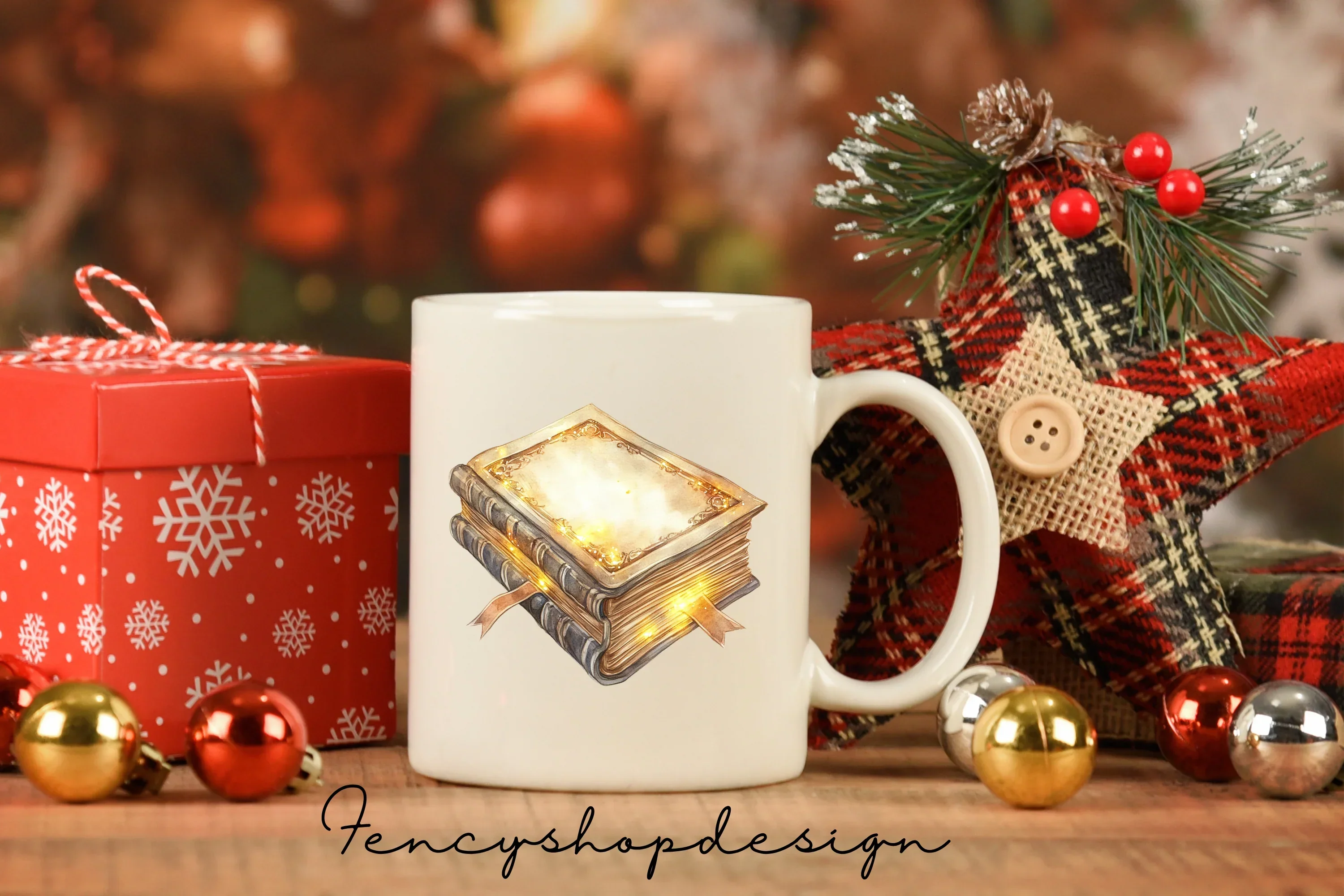 Enchanted Glowing Books Clipart Bundle - Image 7
