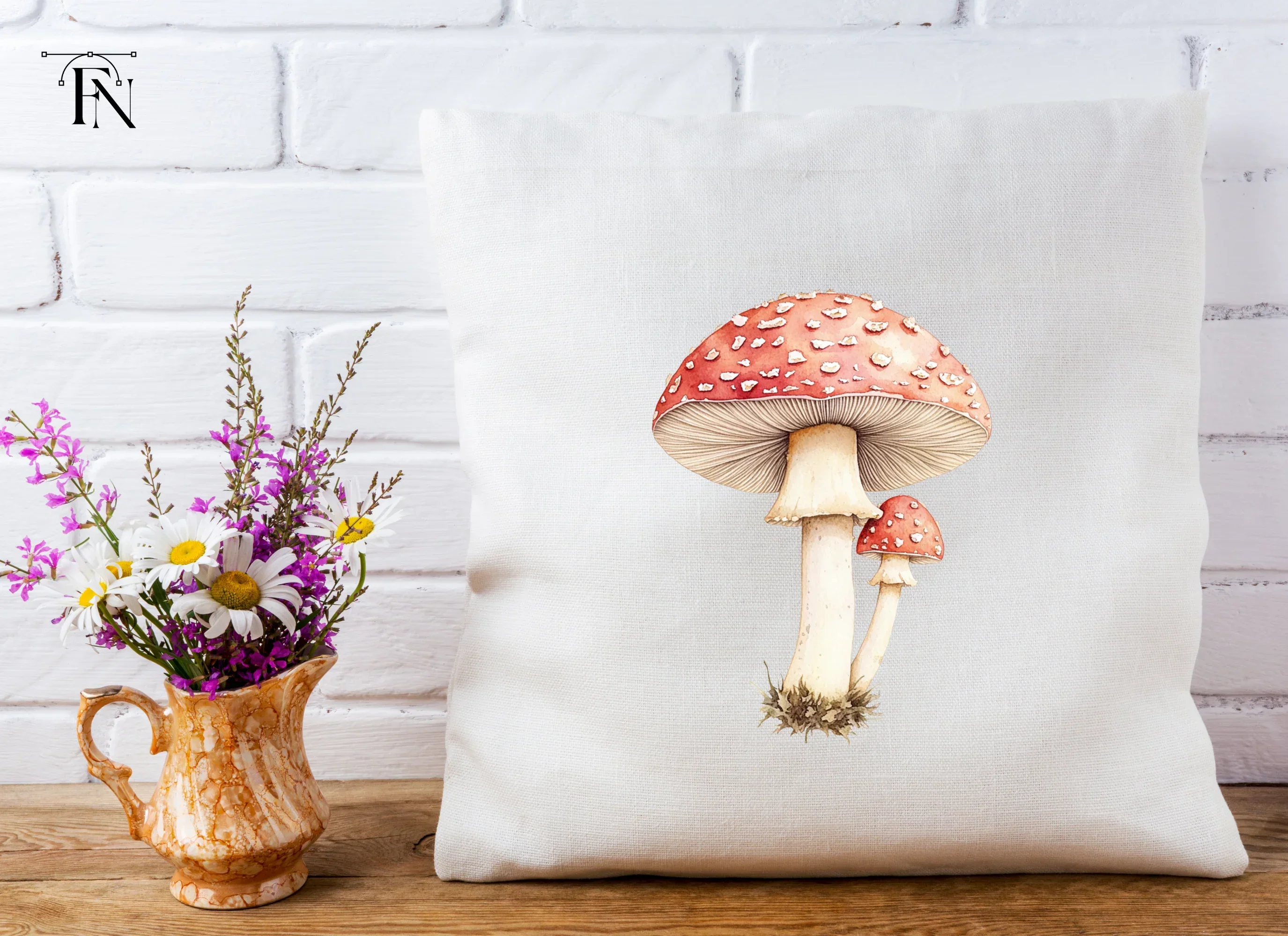 Enchanted Mushroom Fairy Clipart Bundle - Image 4