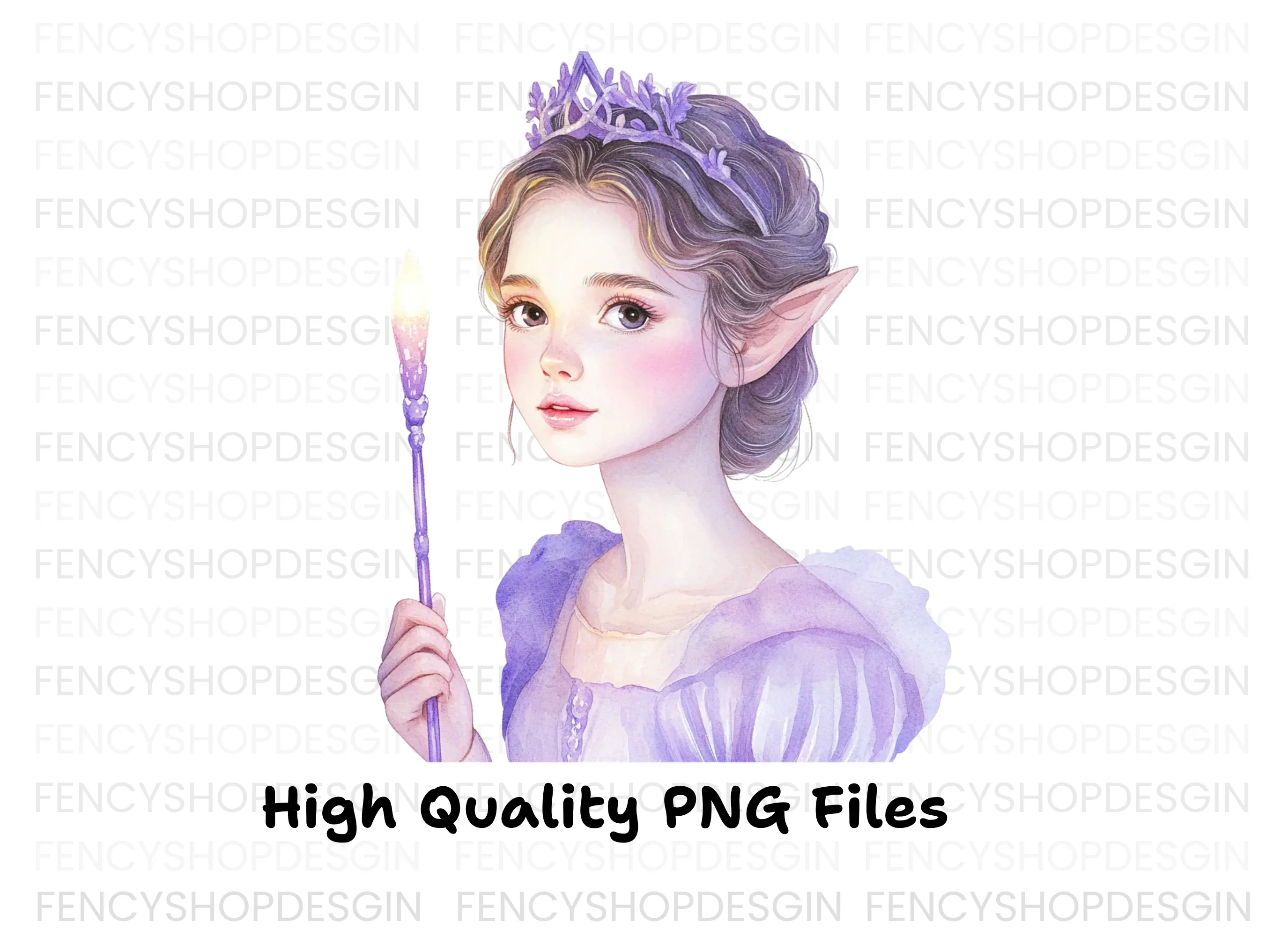 Enchanting Elf Fairy Clipart Bundle - Image 3