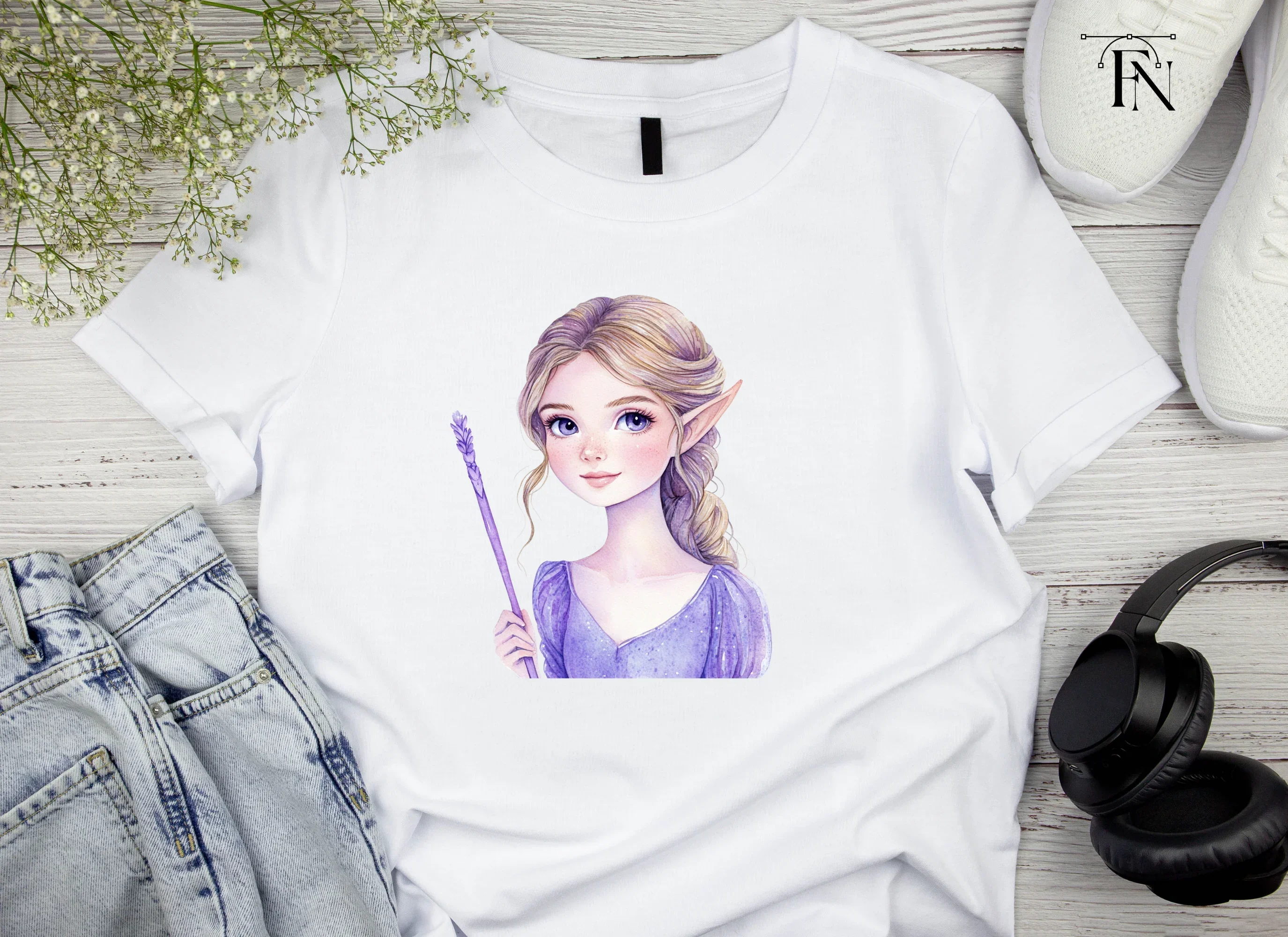 Enchanting Elf Fairy Clipart Bundle - Image 4