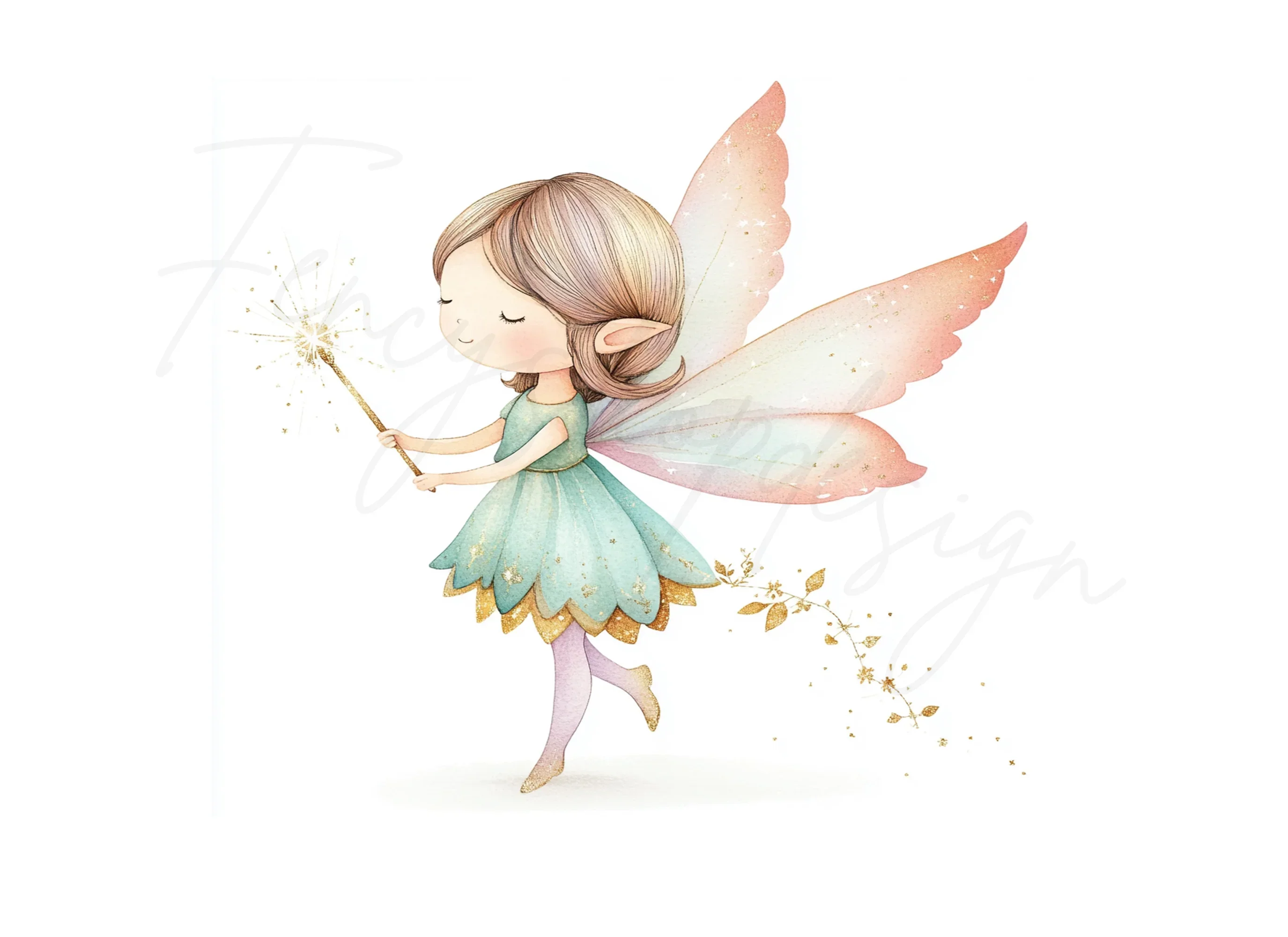 Enchanting Fairy Clipart Bundle - Image 3