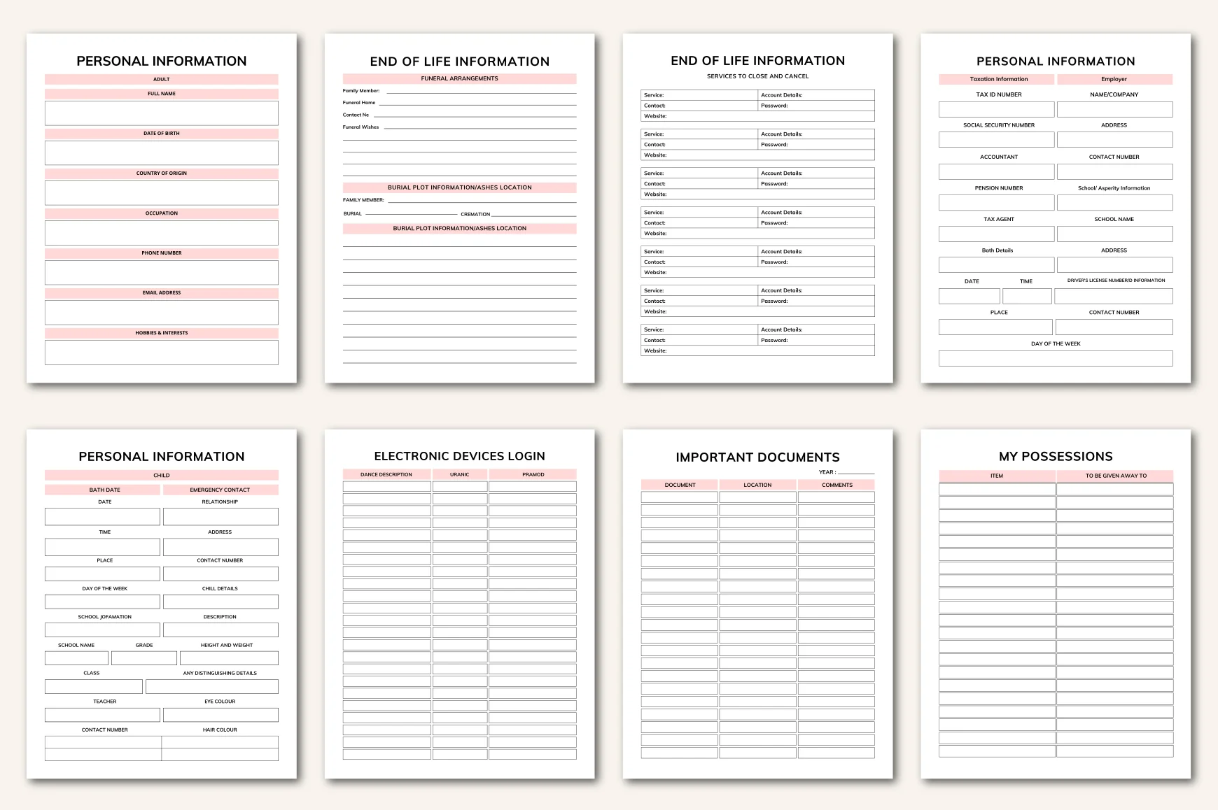 End Of Life Readiness Journal - Image 3