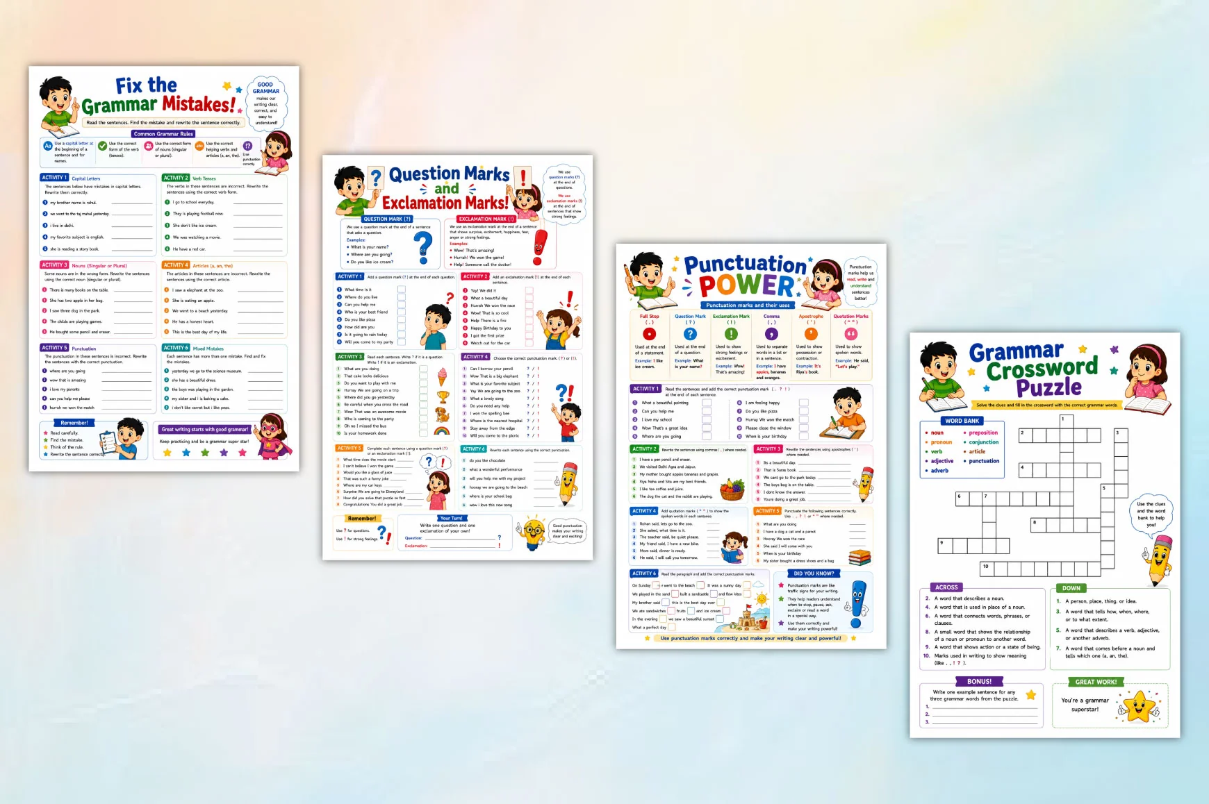English Grammar Adventures Activity Book - Image 3