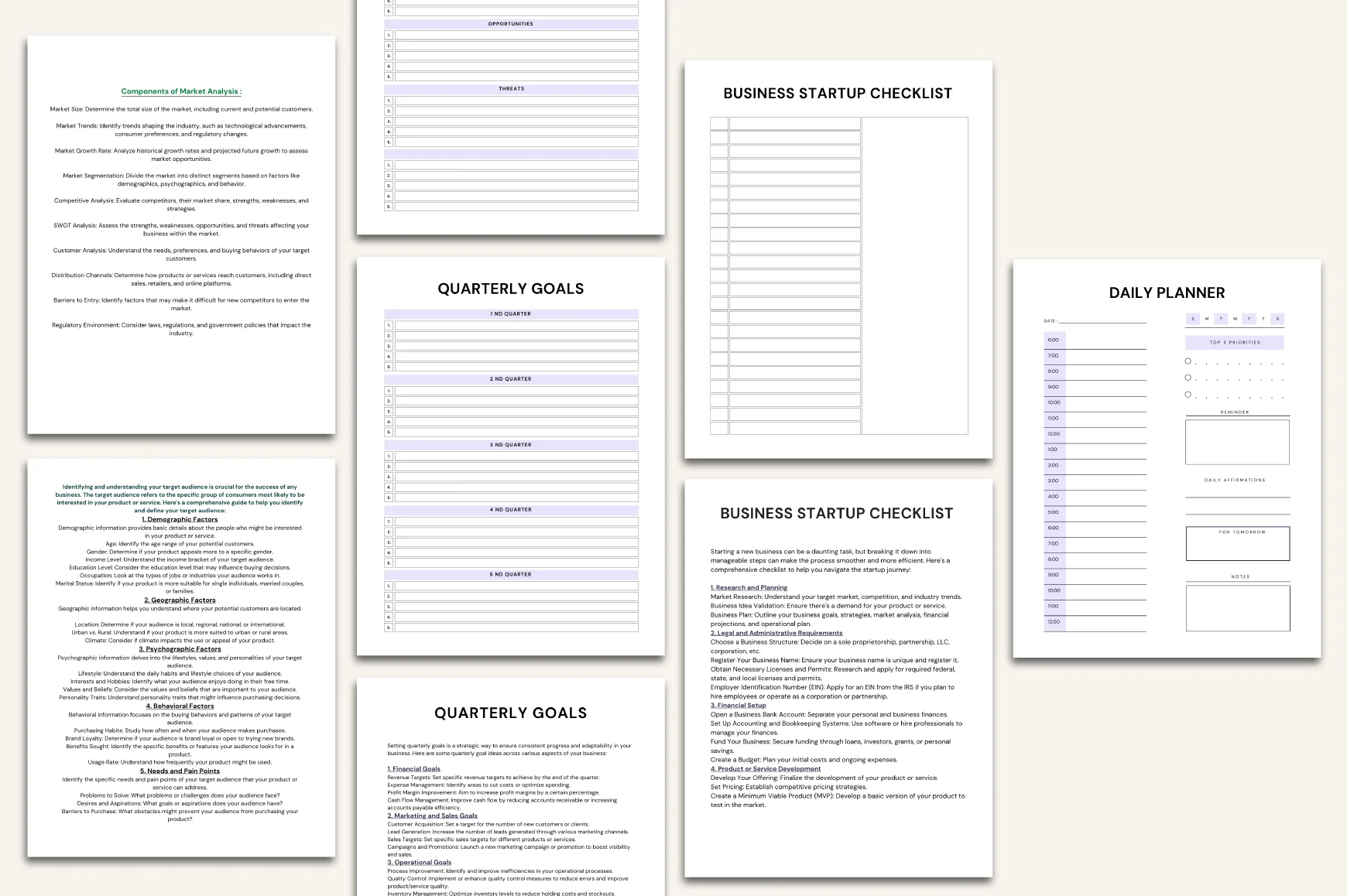 Entrepreneur Success Workbook - Image 9