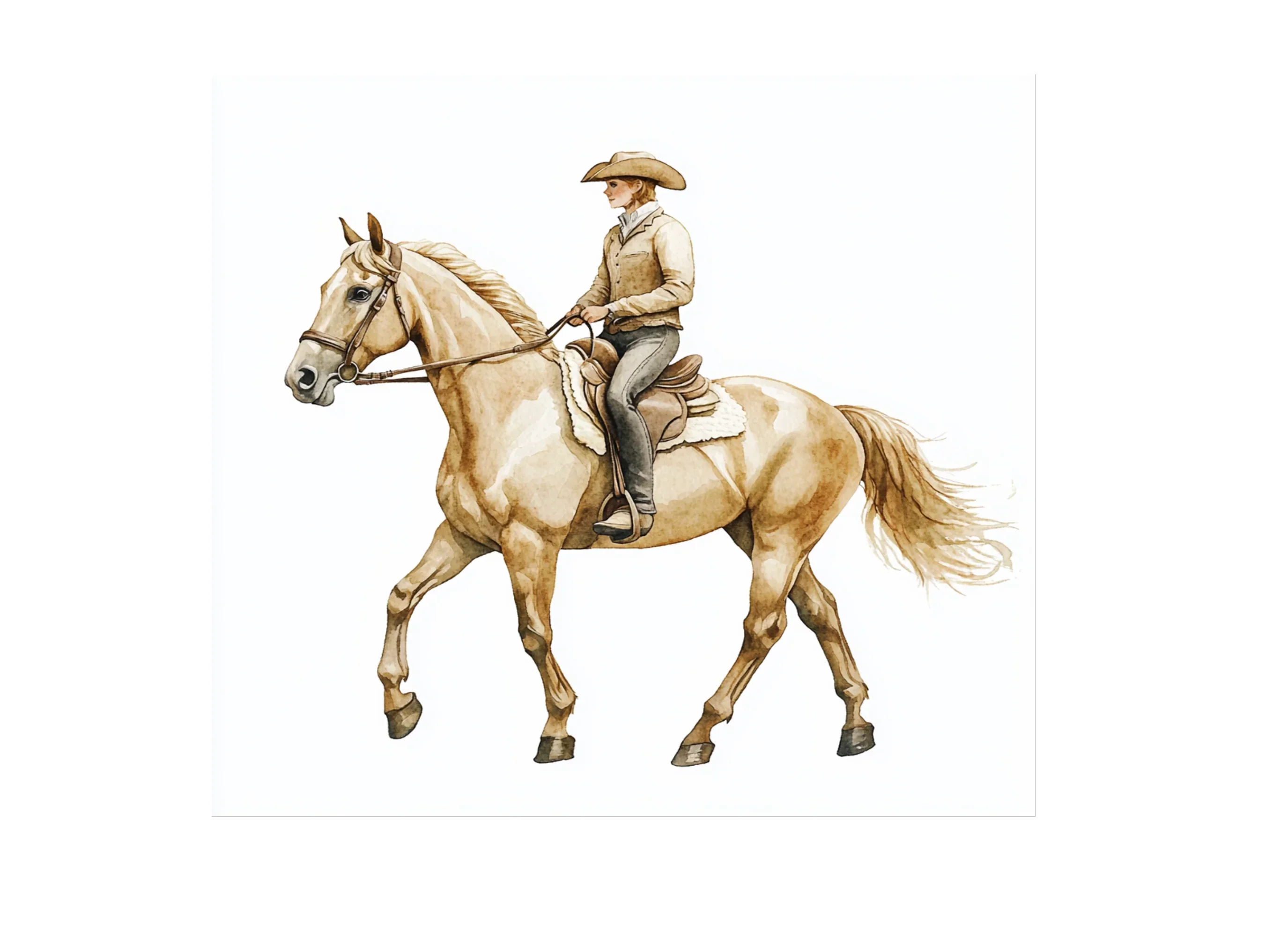 Equestrian Horse Rider Clipart Bundle - Image 2