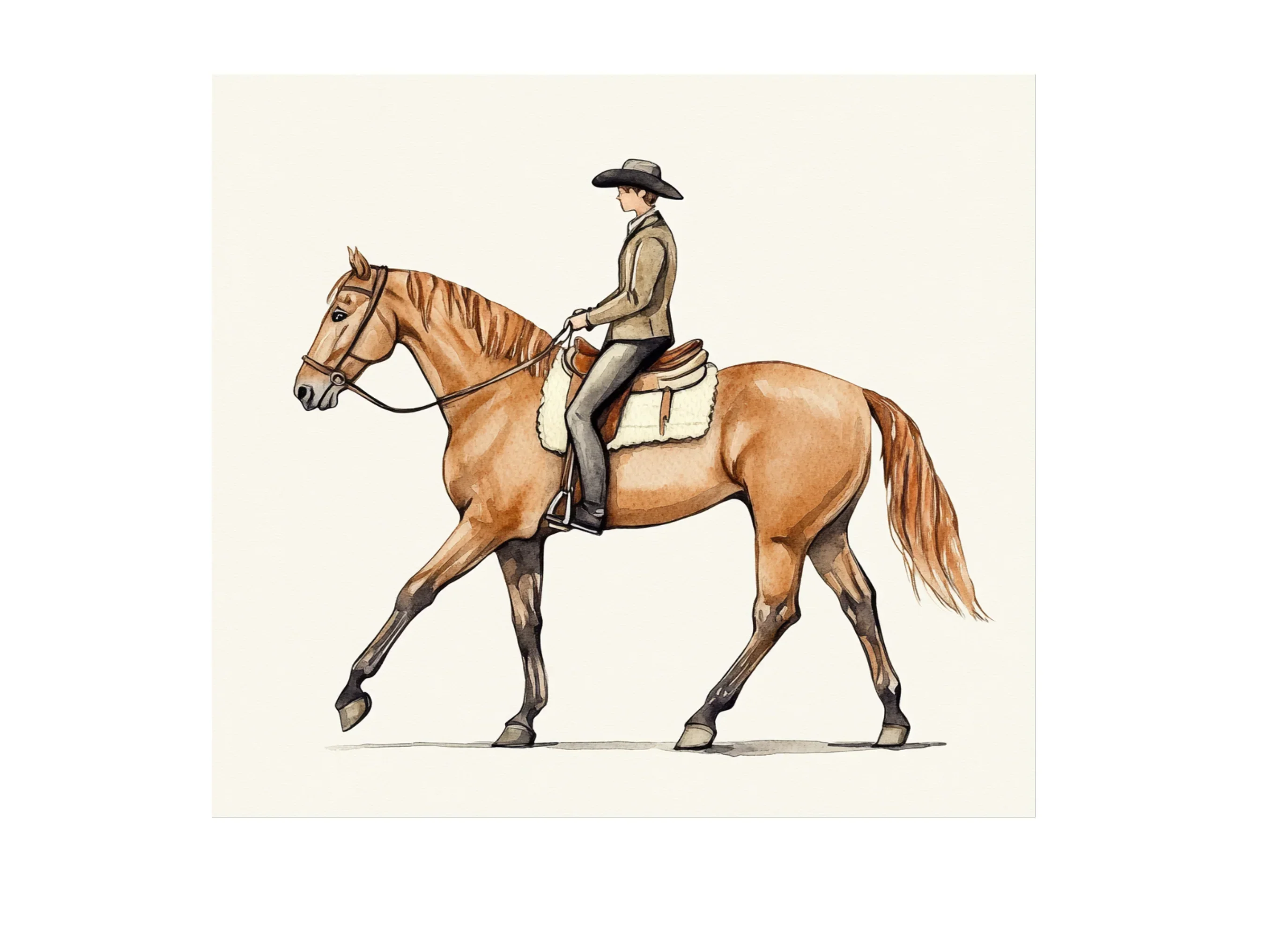 Equestrian Horse Rider Clipart Bundle - Image 3