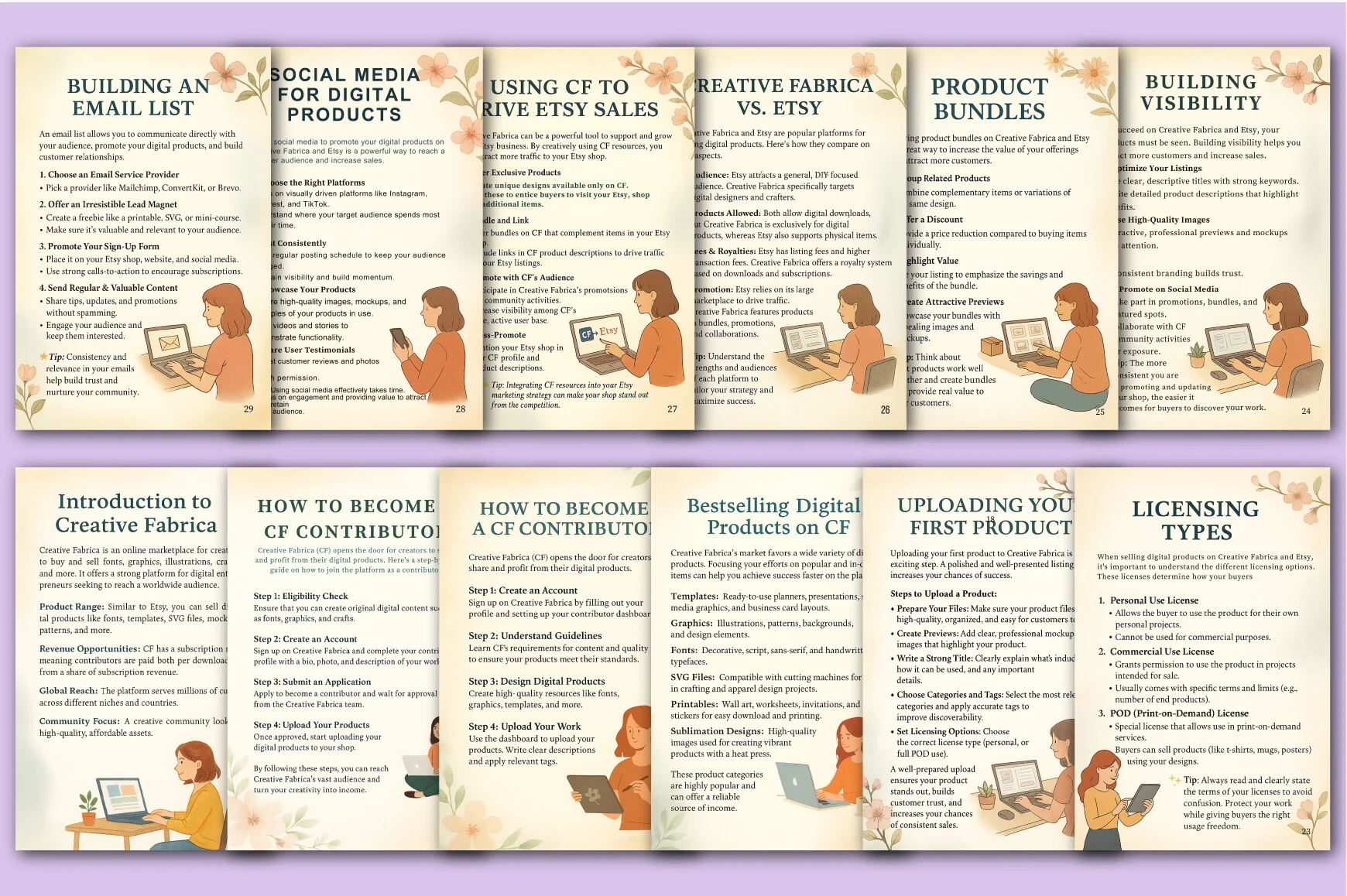 Etsy Creative Fabrica Success Planner - Image 3