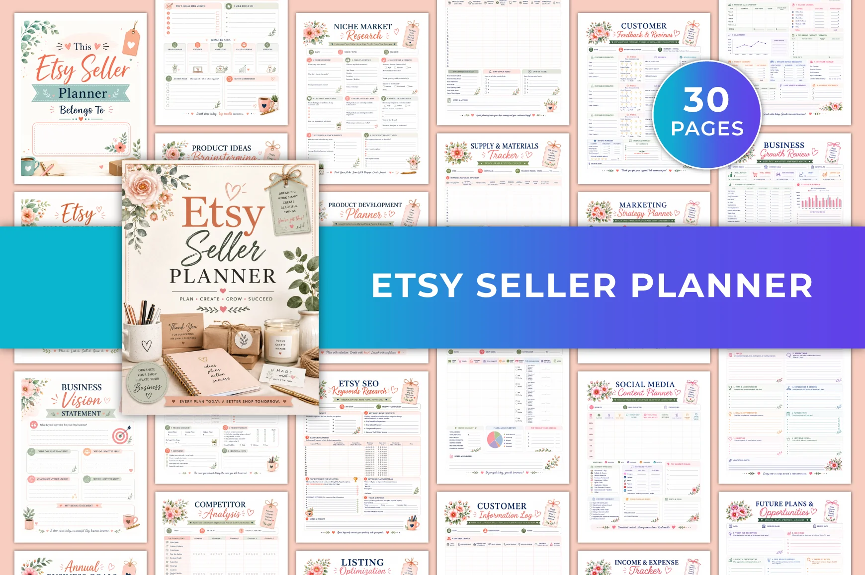 Etsy Seller Planner