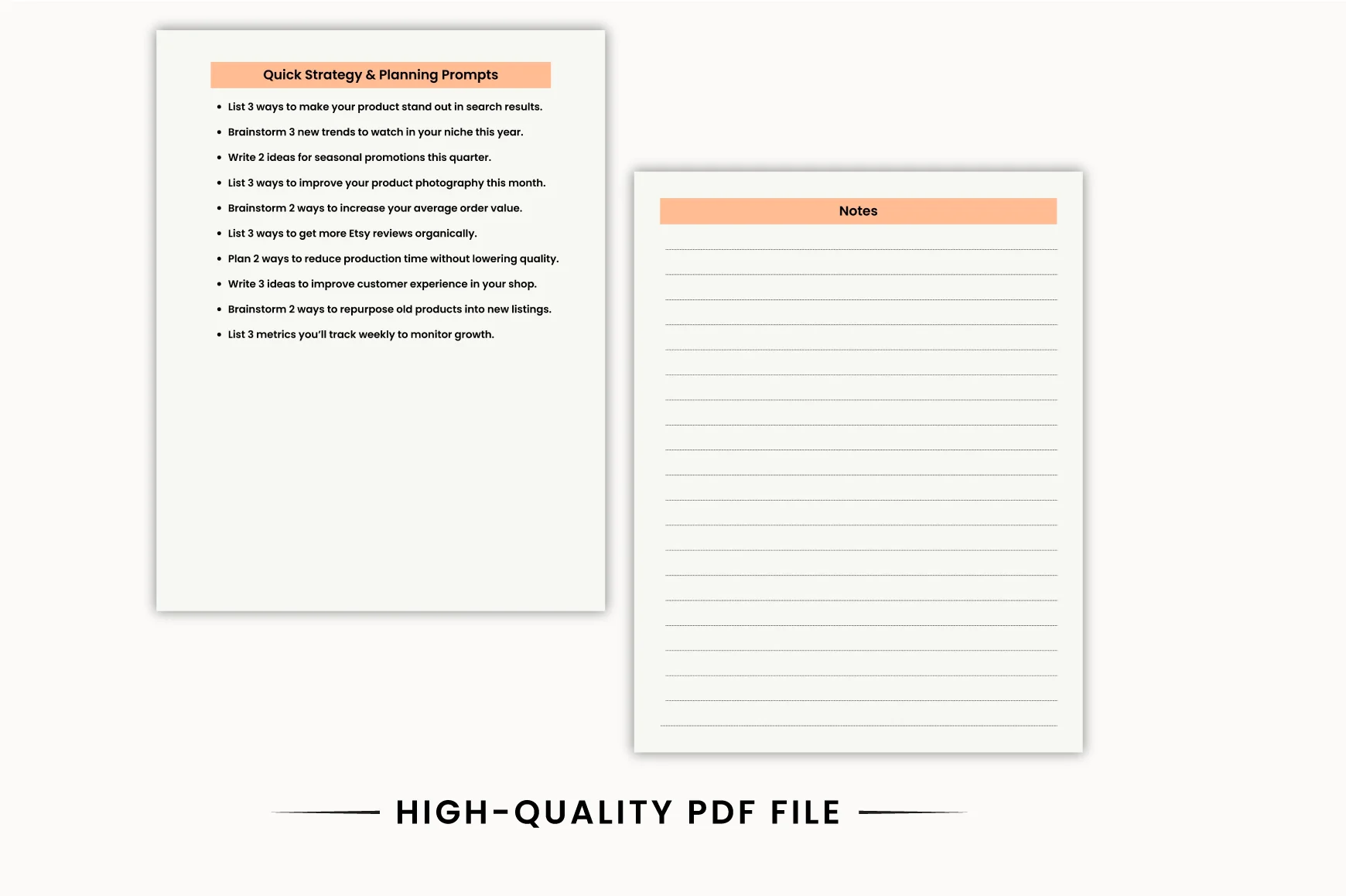 Etsy Seller Success Guide Prompts - Image 3