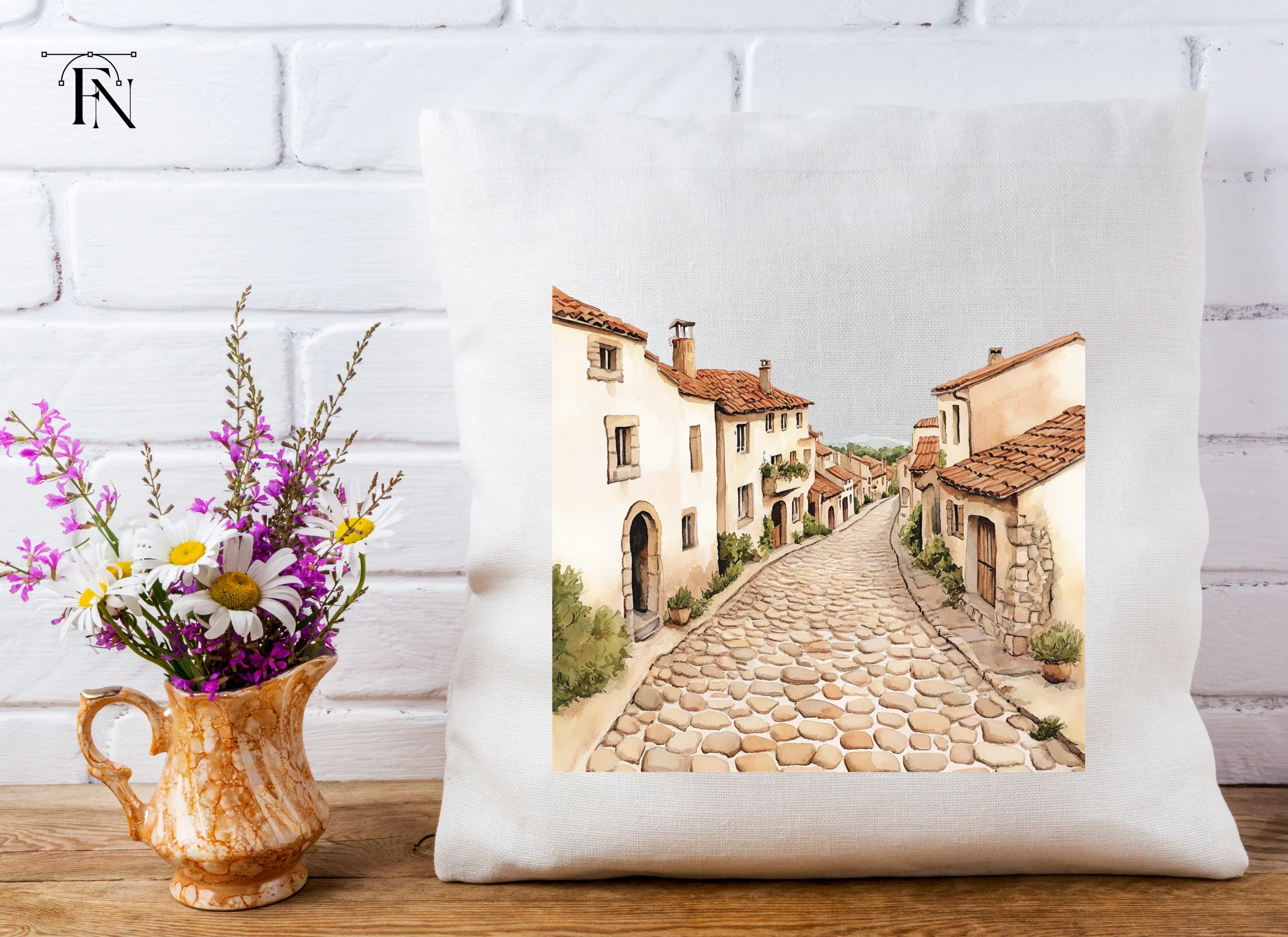 European Village Street Clipart Bundle - Image 4