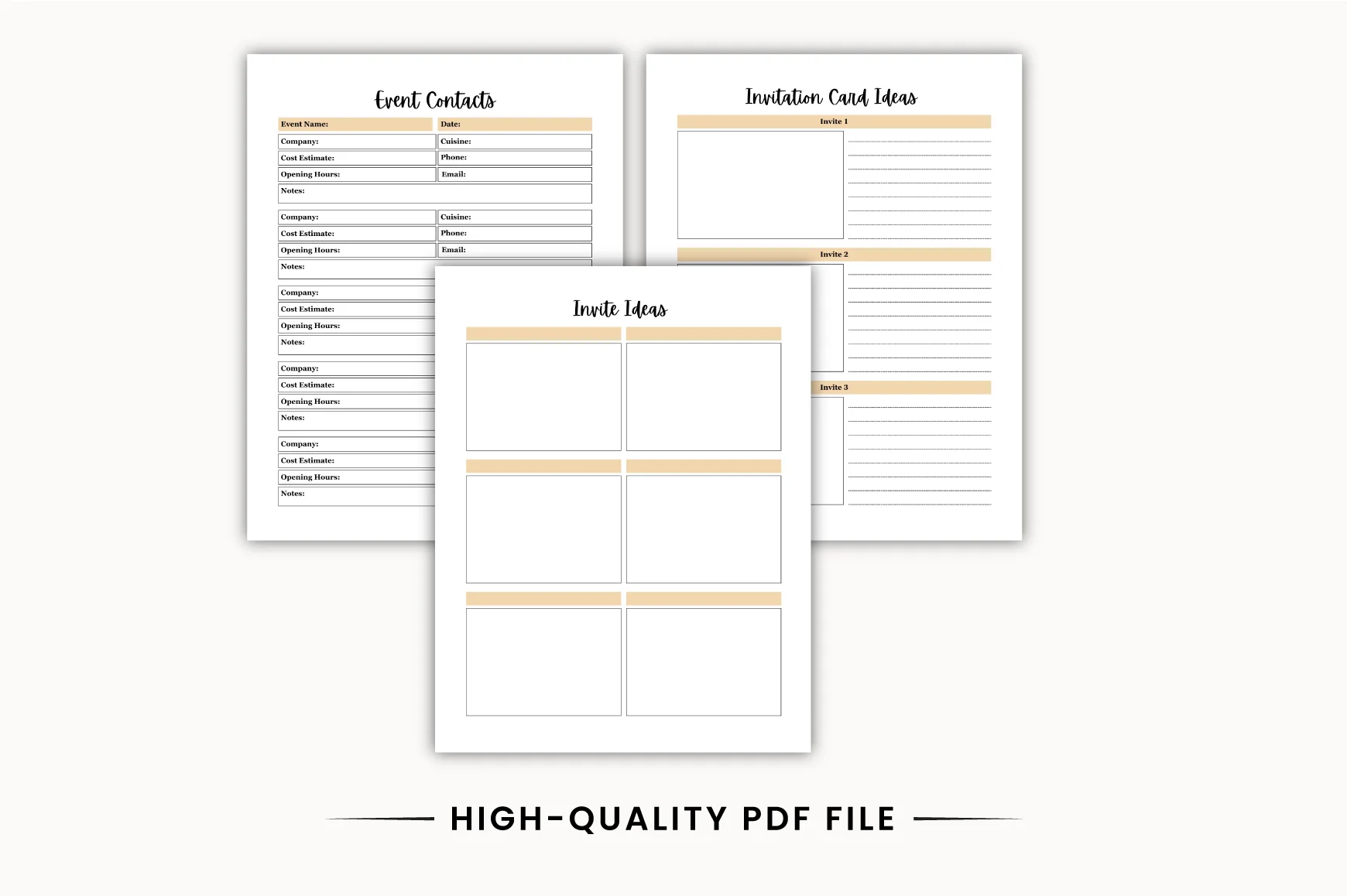 Event Planning Planner - Image 2