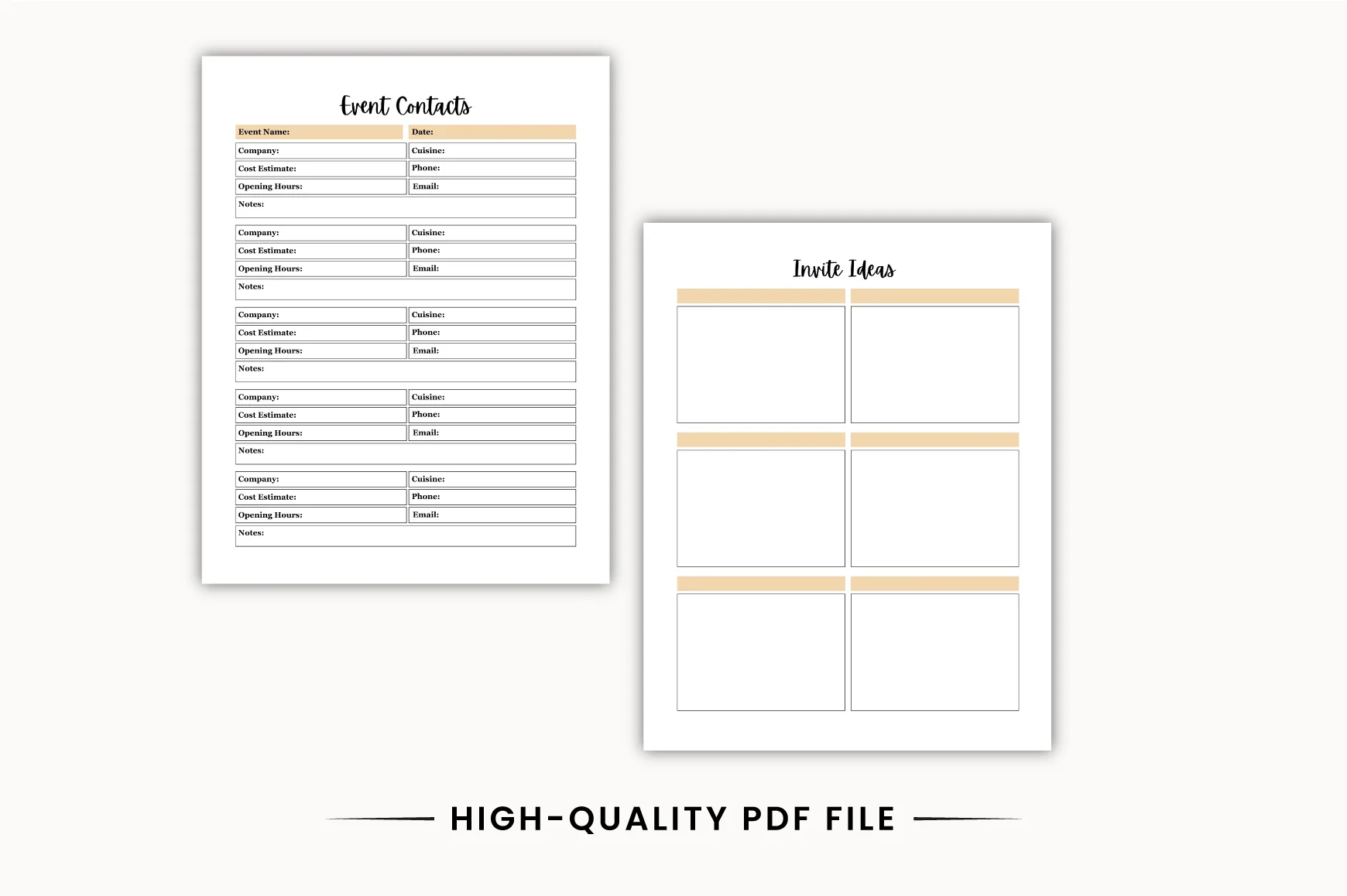 Event Planning Planner - Image 3