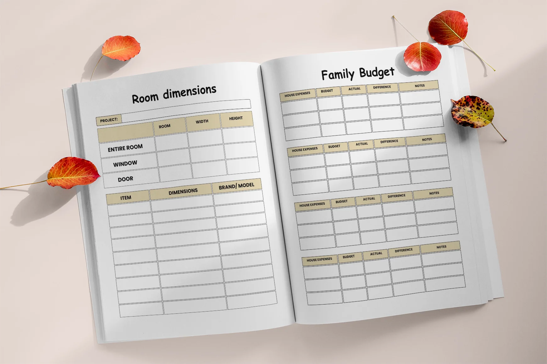 Everyday Home Planning Workbook - Image 3