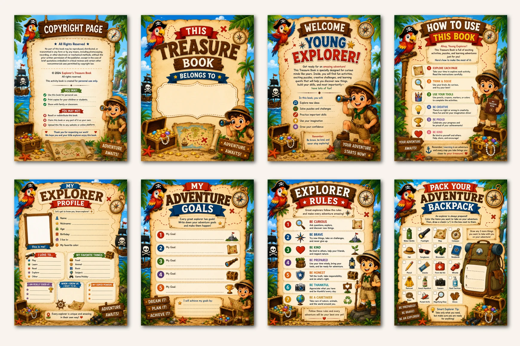 Explorer Treasure Book - Image 2