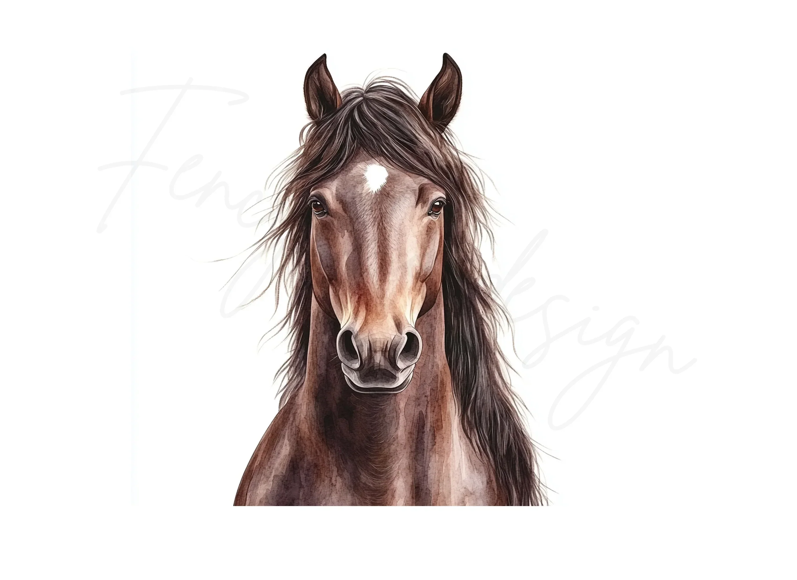 Expressive Horse Head Clipart Bundle - Image 2