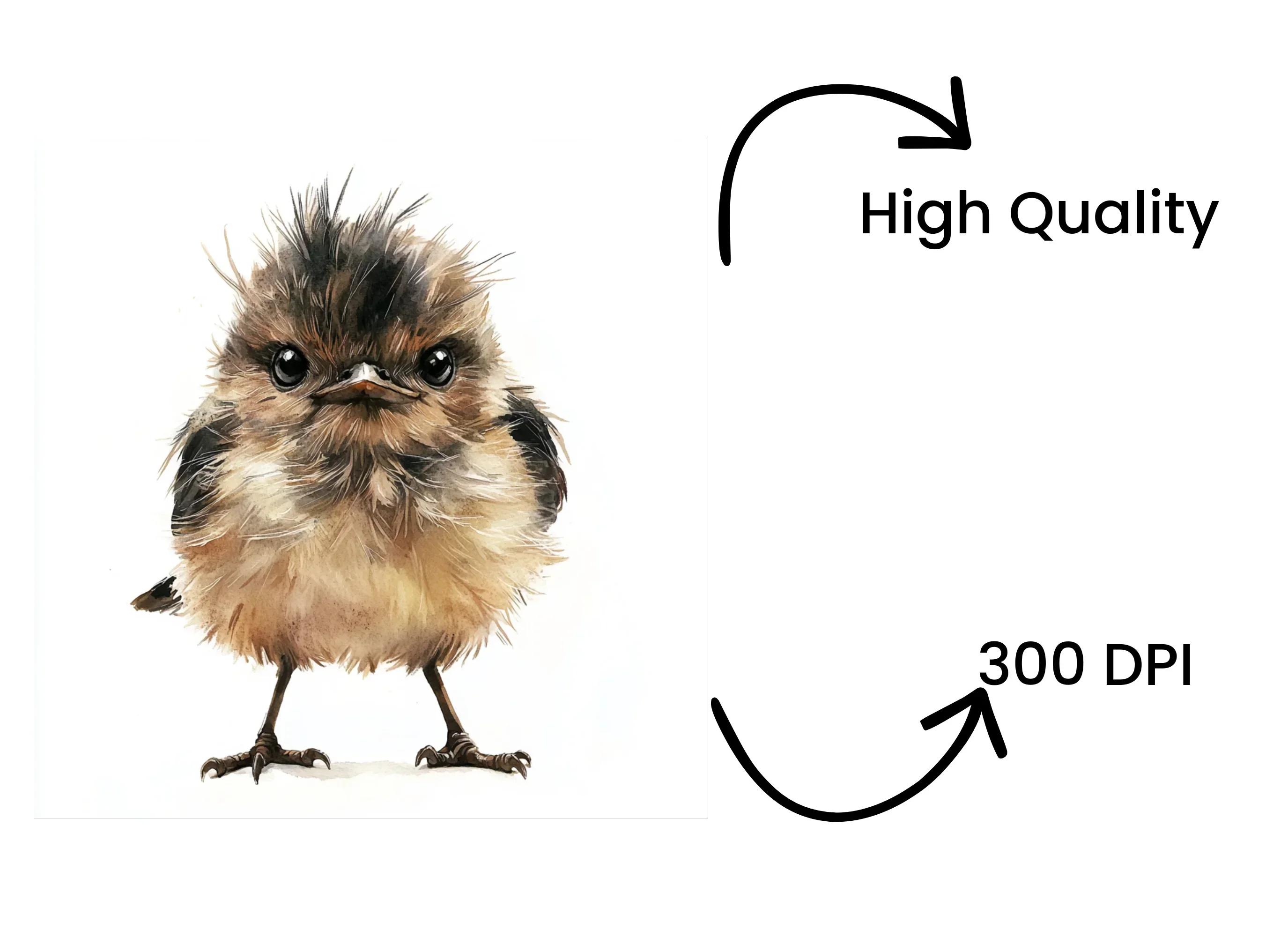 Expressive Little Bird Clipart Bundle - Image 4