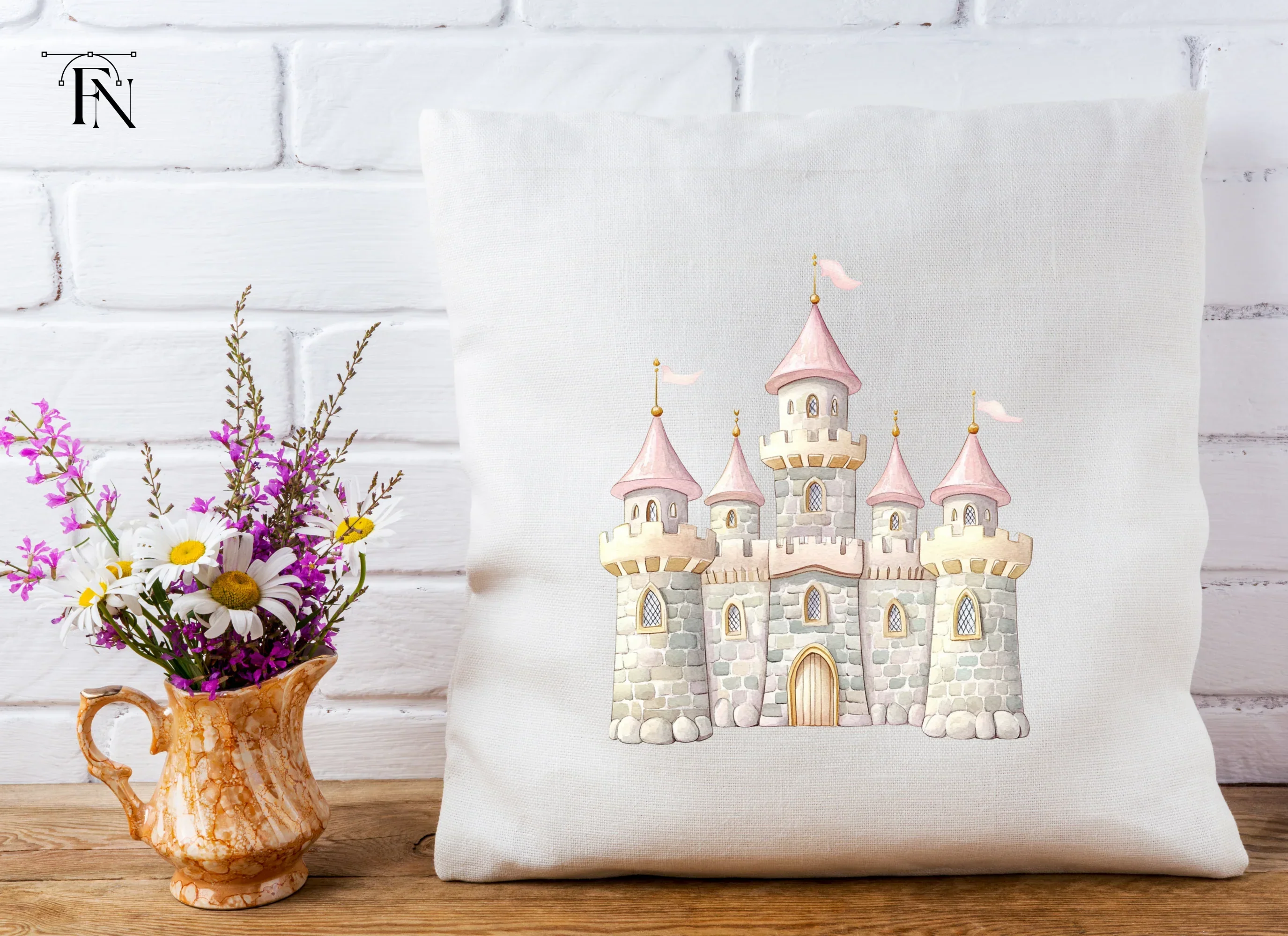 Fairytale Castle Clipart Bundle - Image 5