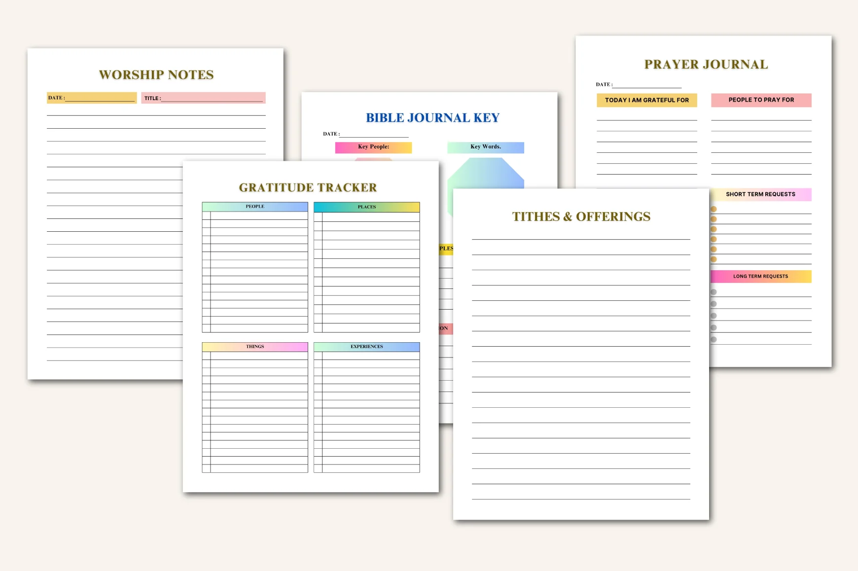 Faith Bible Reflection Journal - Image 7