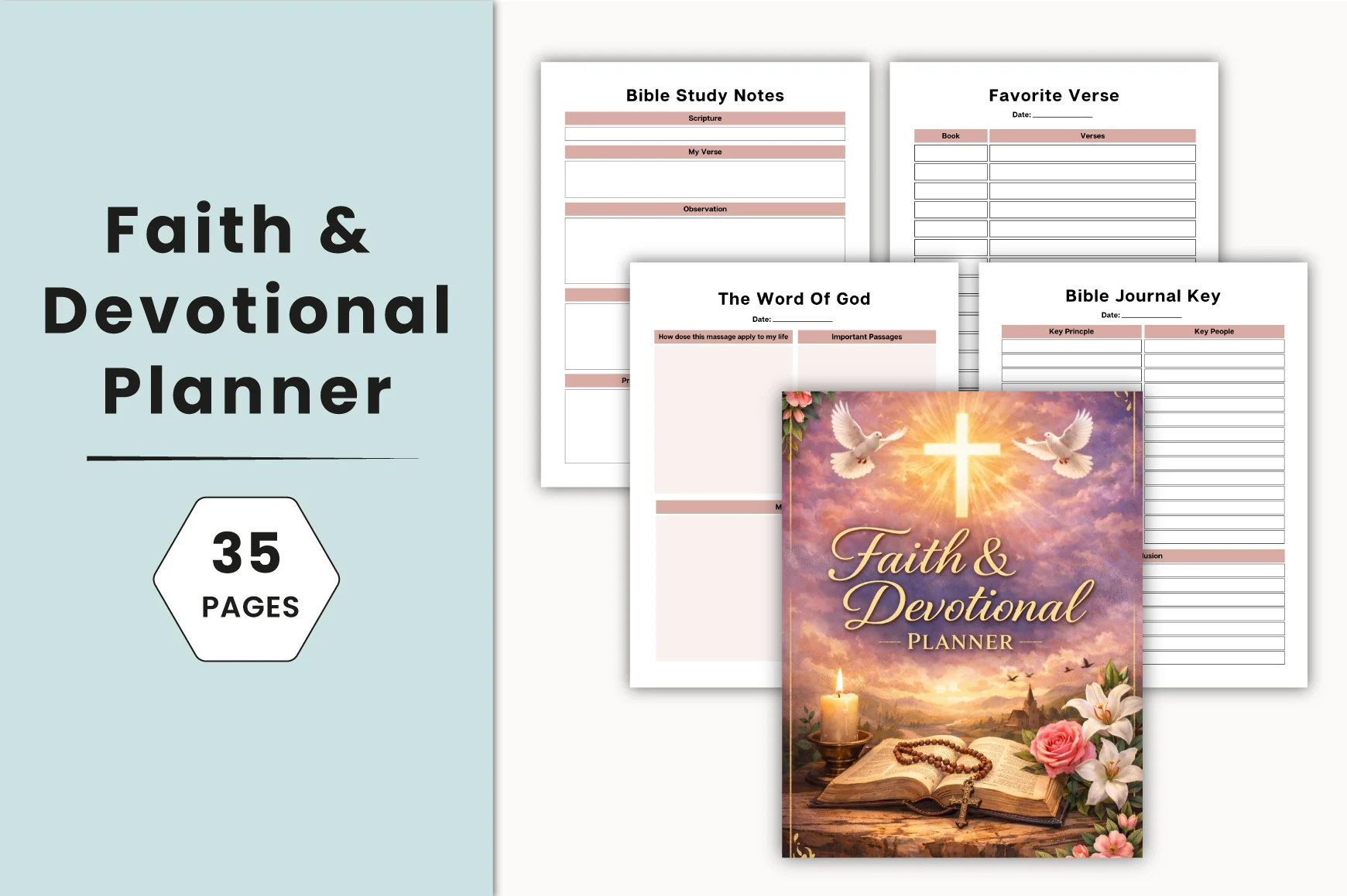 Faith Devotional Planner