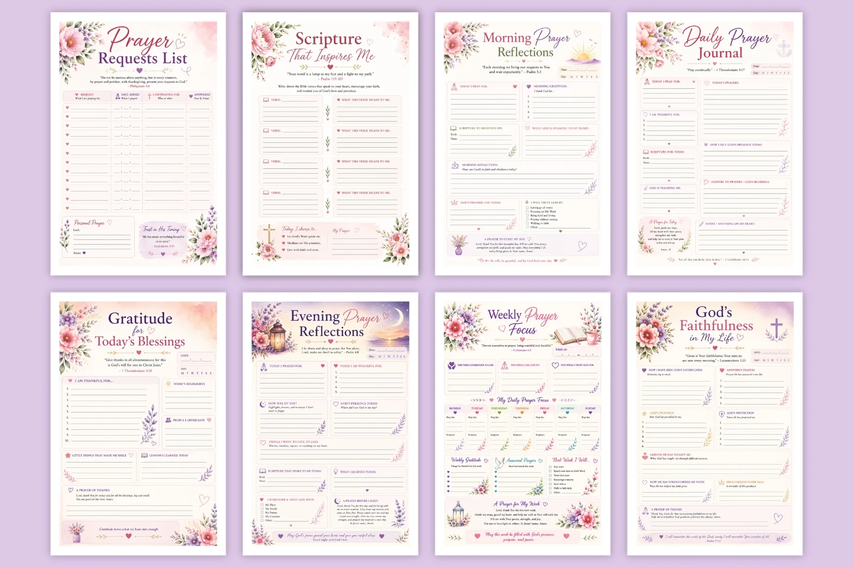 Faith Grace Gratitude For Women Journal - Image 4