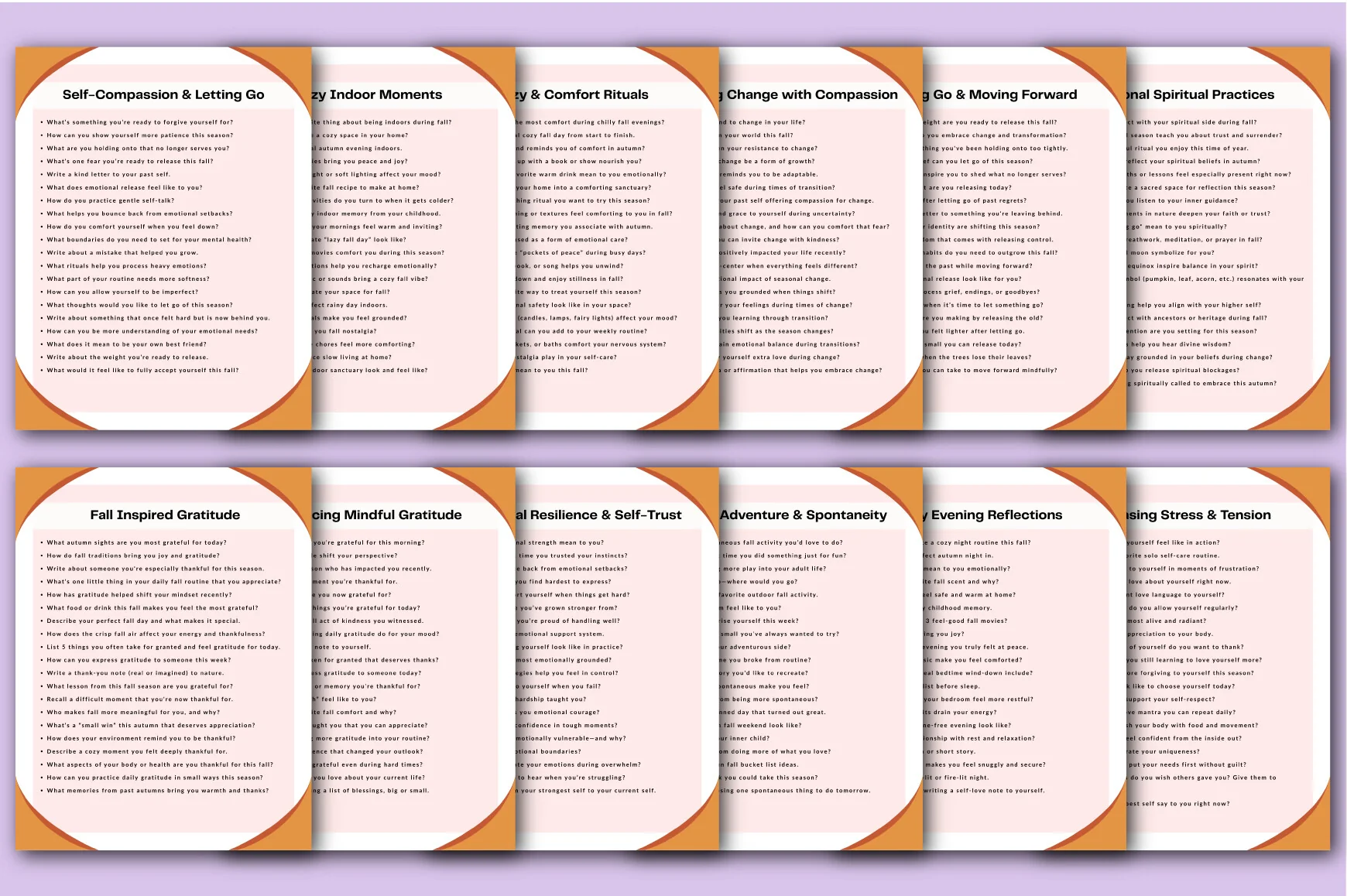 Fall Self-Care Mindfulness Journal - Image 2