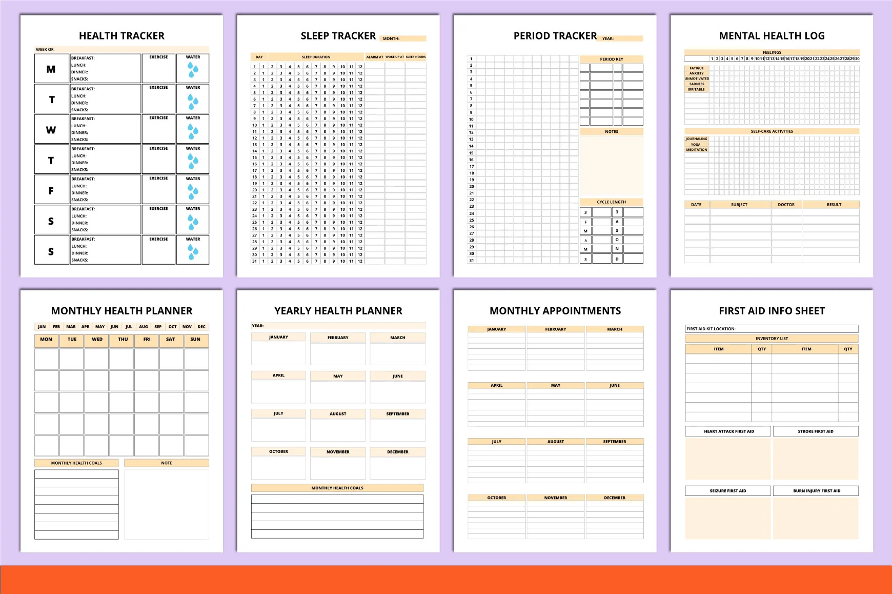 Family Medical Binder Planner - Image 5