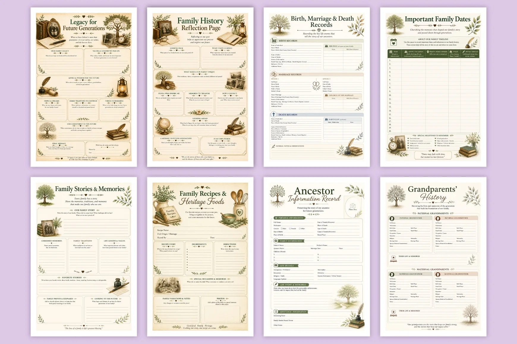 Family Roots History Journal - Image 4