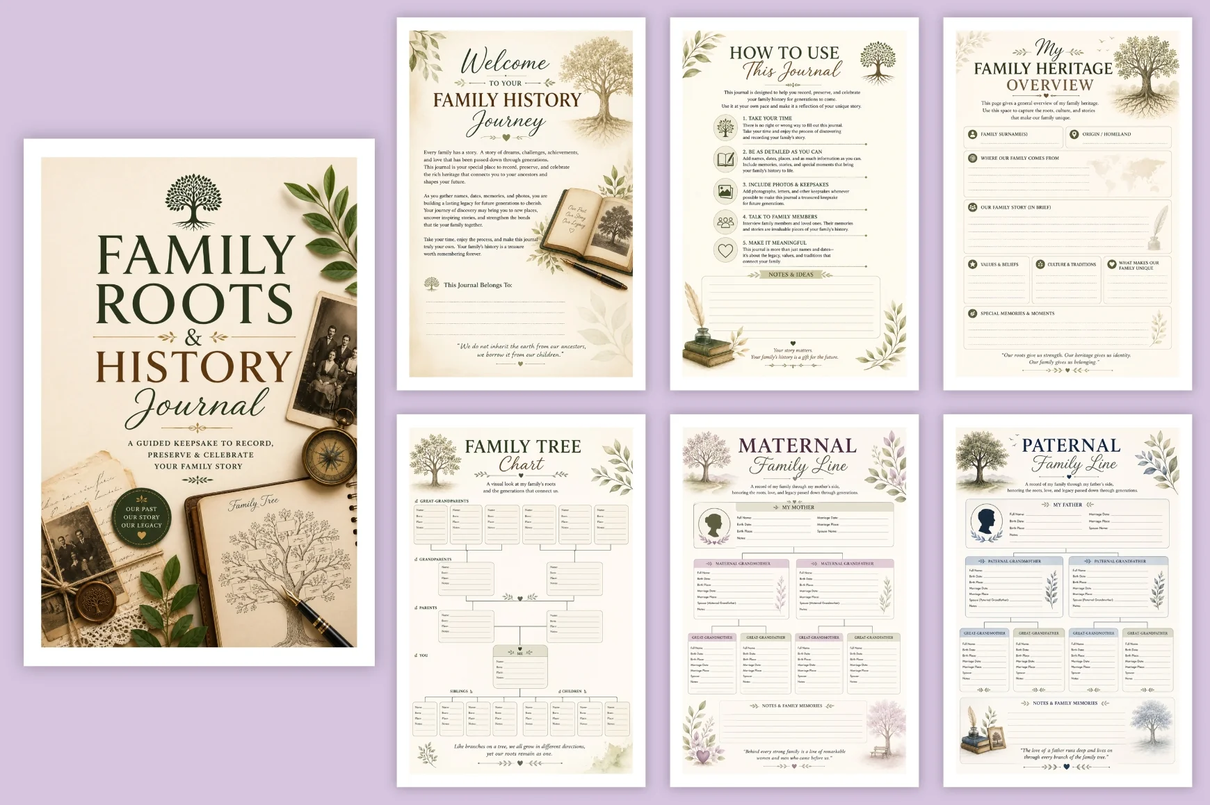 Family Roots History Journal - Image 5
