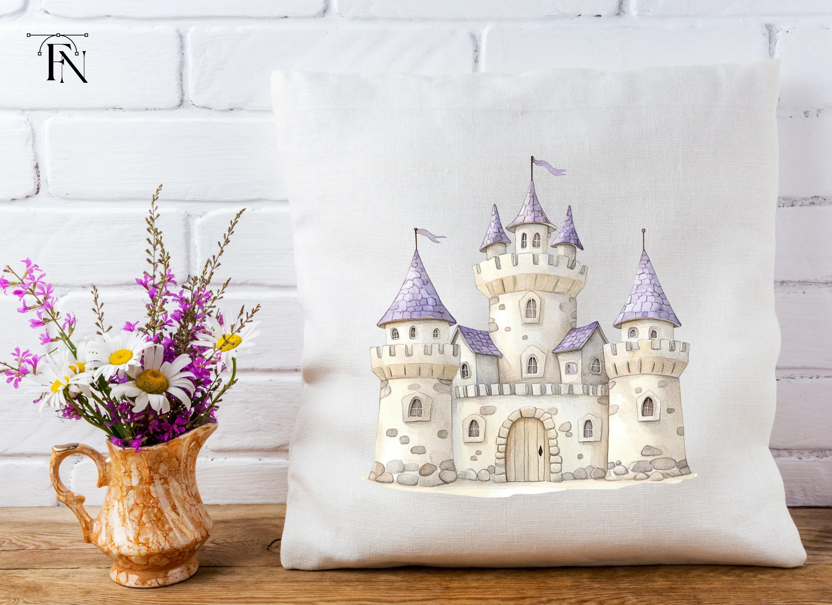 Fantasy Castle Clipart Bundle - Image 5