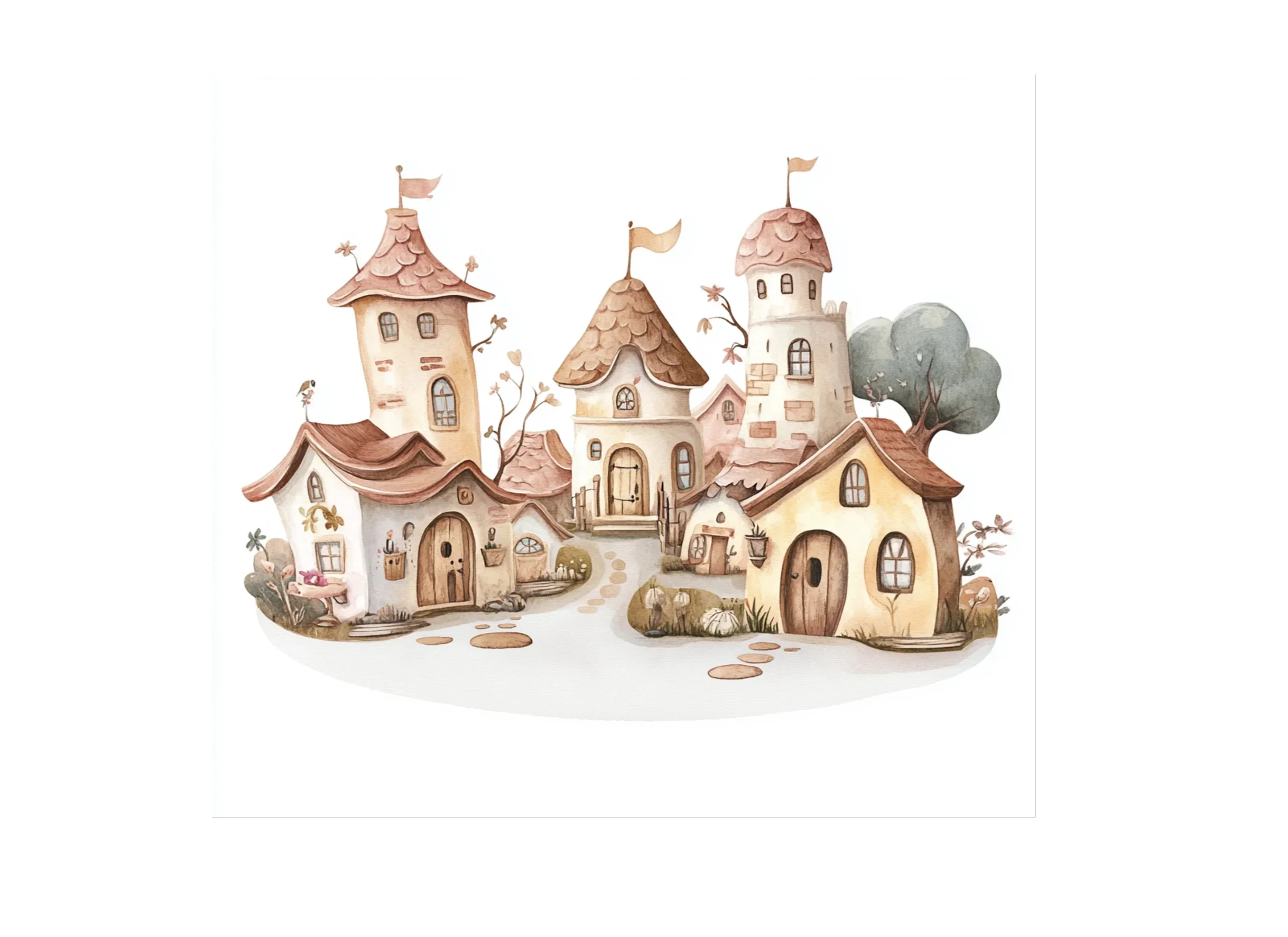 Fantasy Castle Clipart Bundle - Image 2