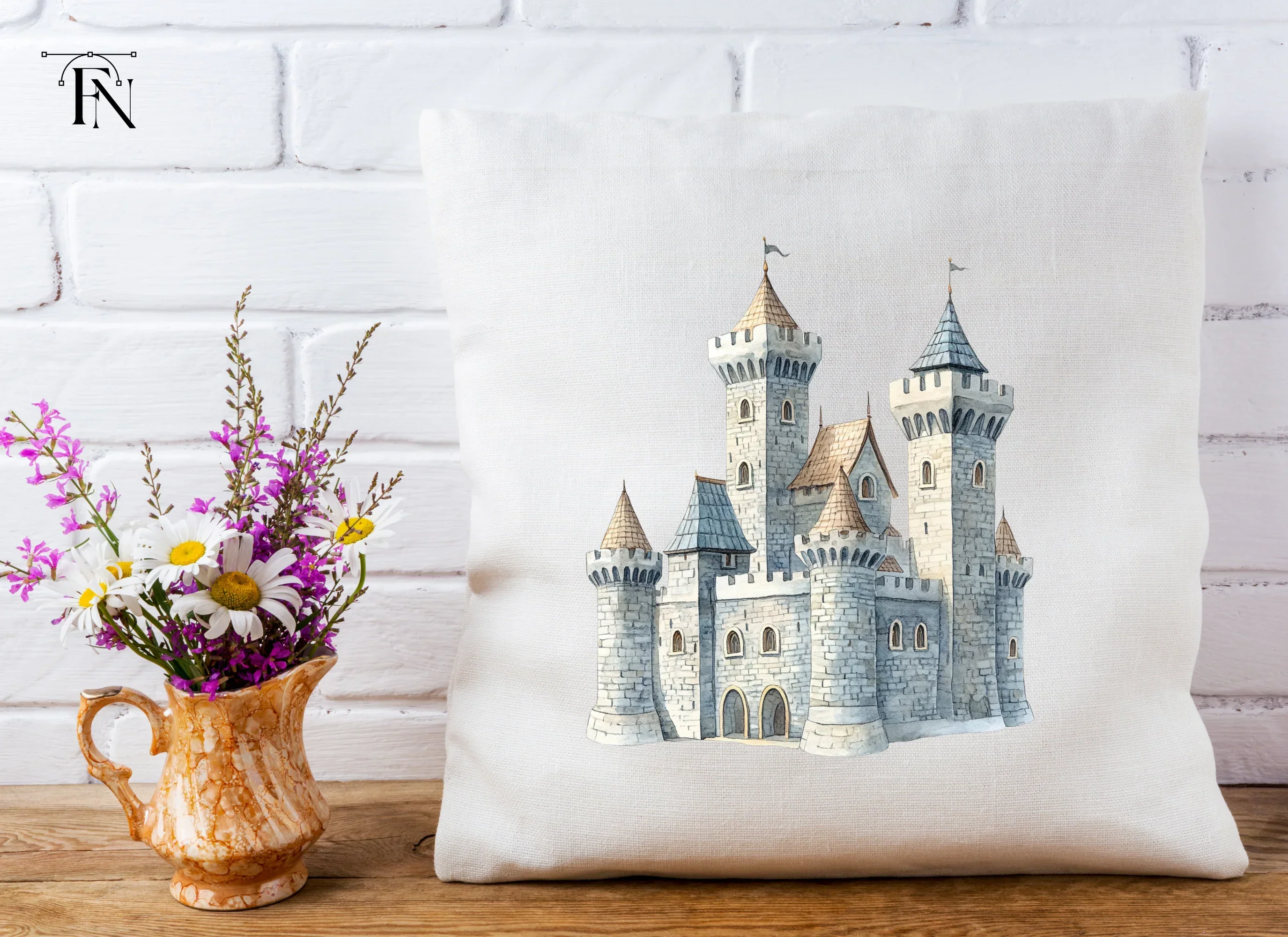 Fantasy Medieval Castle Clipart Bundle - Image 5