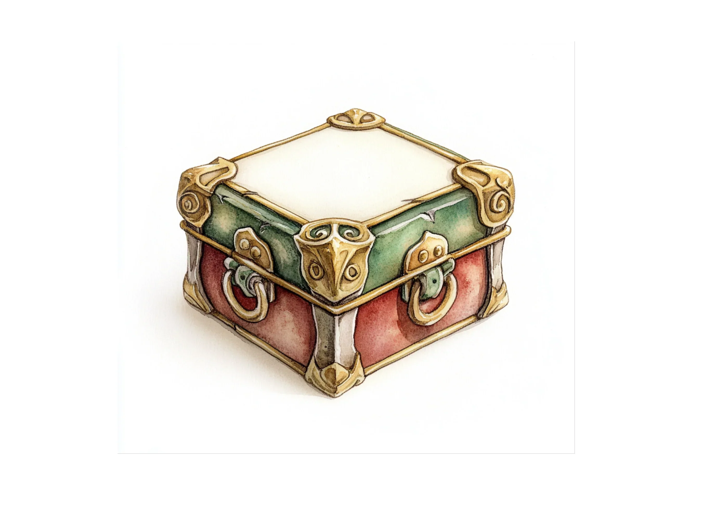 Fantasy Treasure Chests Clipart Bundle - Image 2