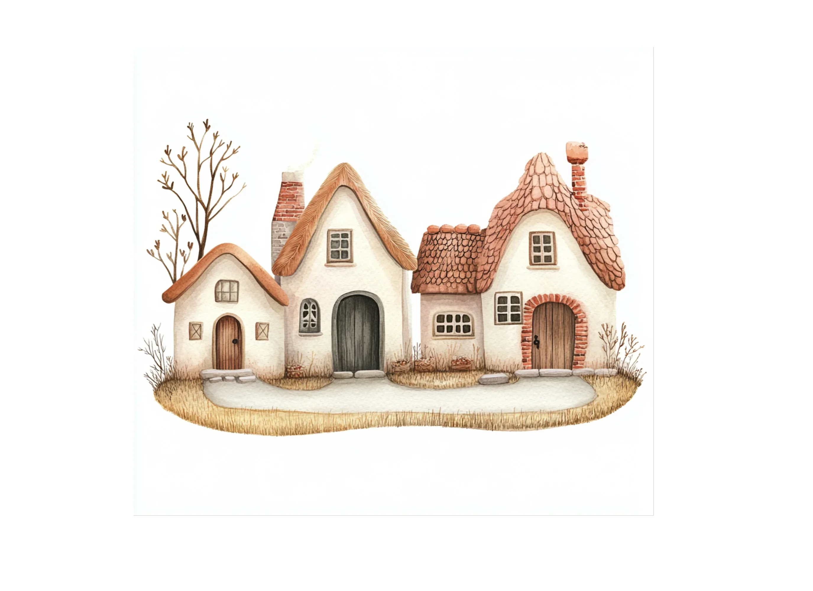 Fantasy Village Clipart Bundle - Image 3
