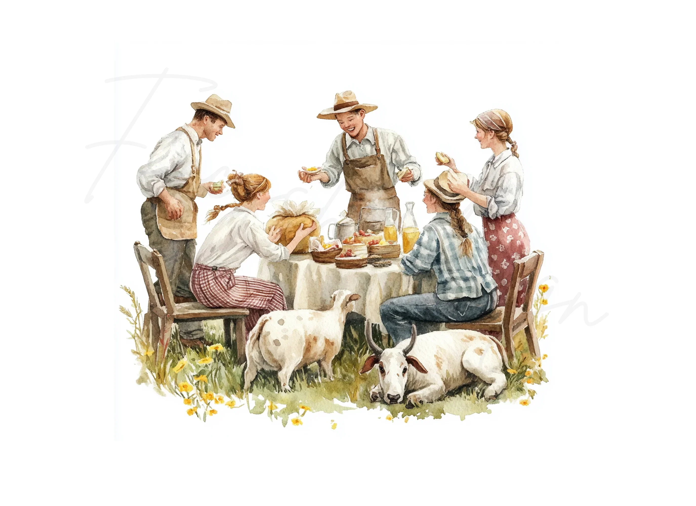 Farm Life Clipart Bundle - Image 3