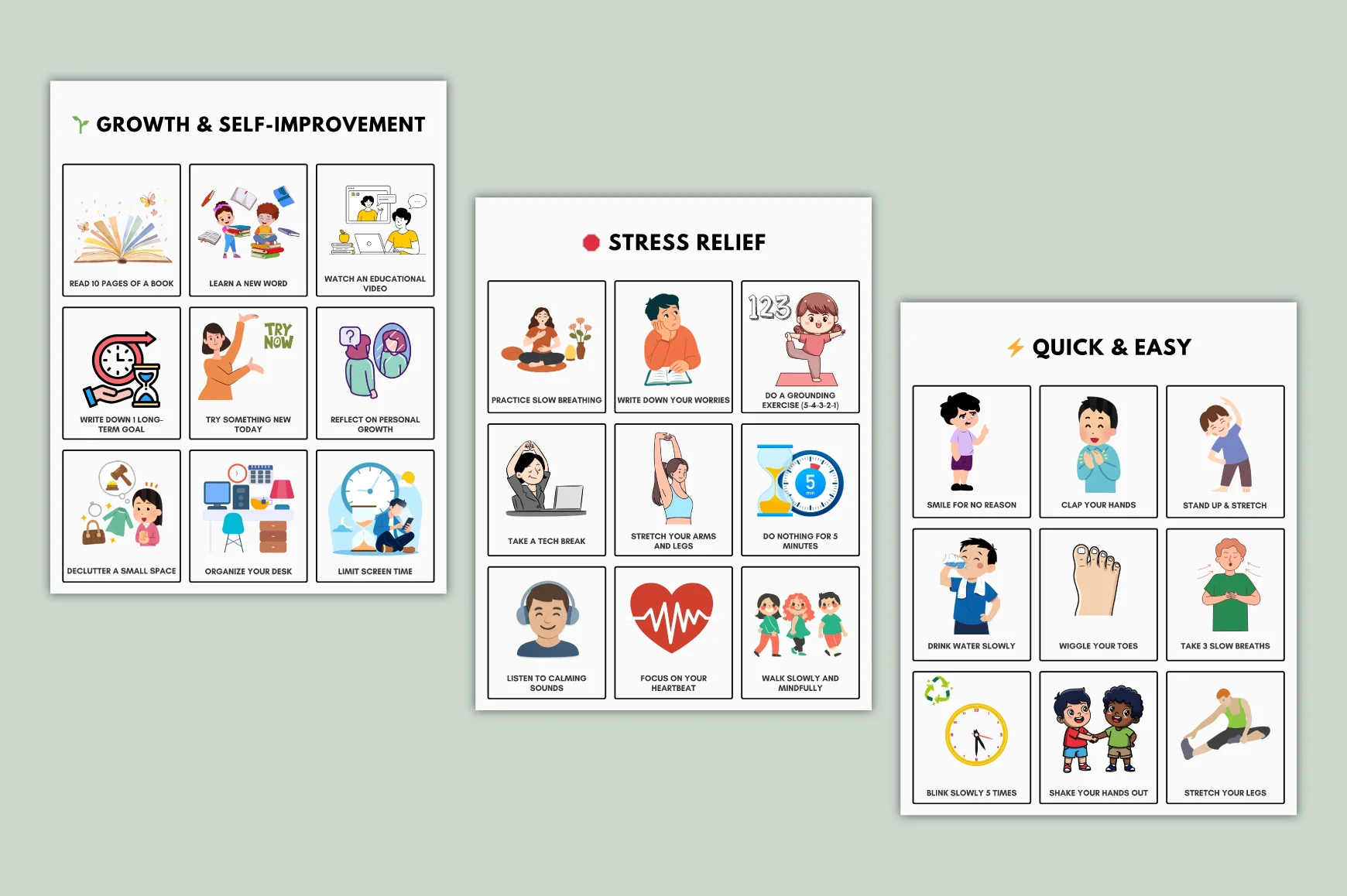 Feel Good Self Care Bingo Book - Image 2