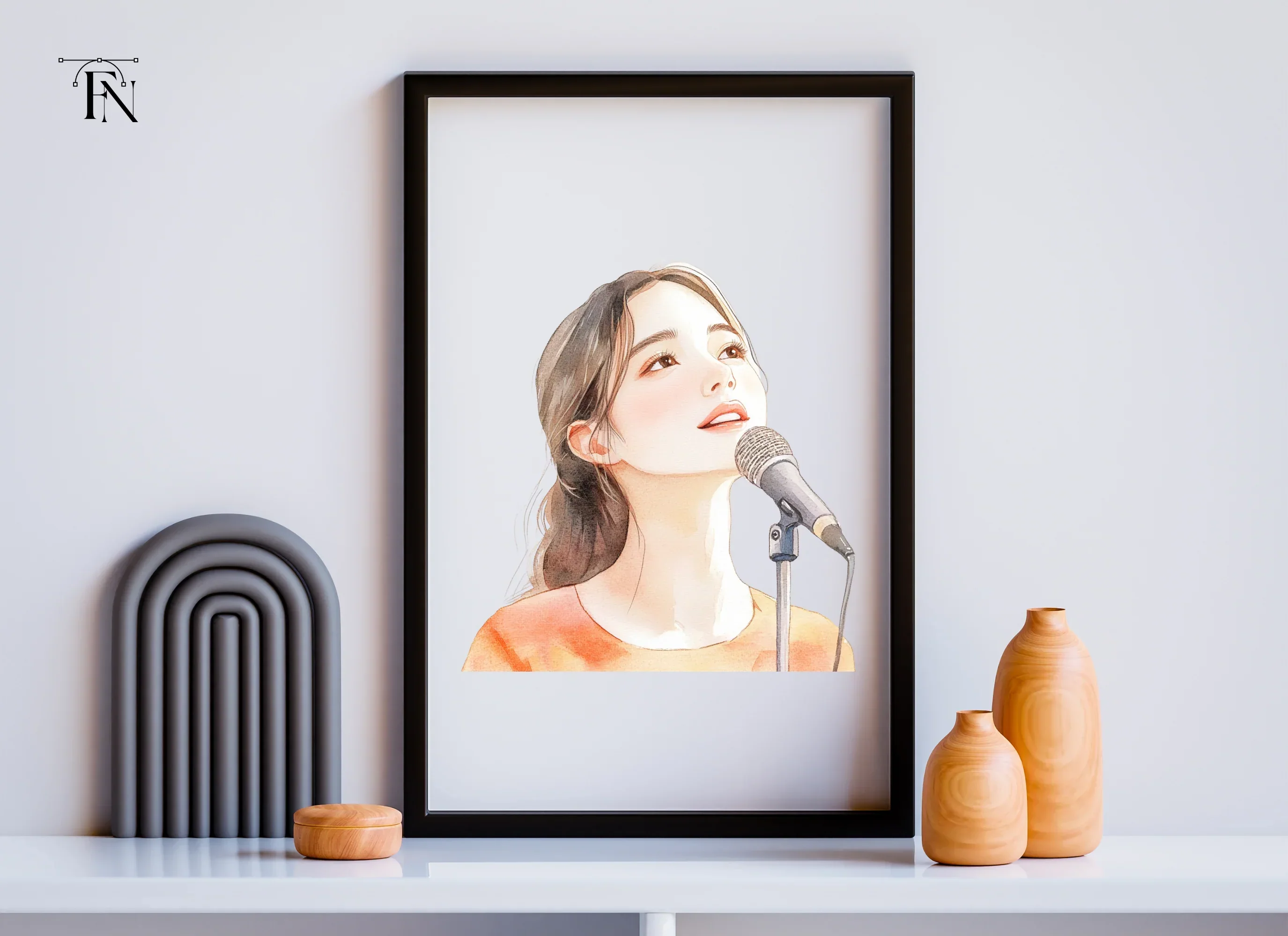 Female Singer Clipart Bundle - Image 6