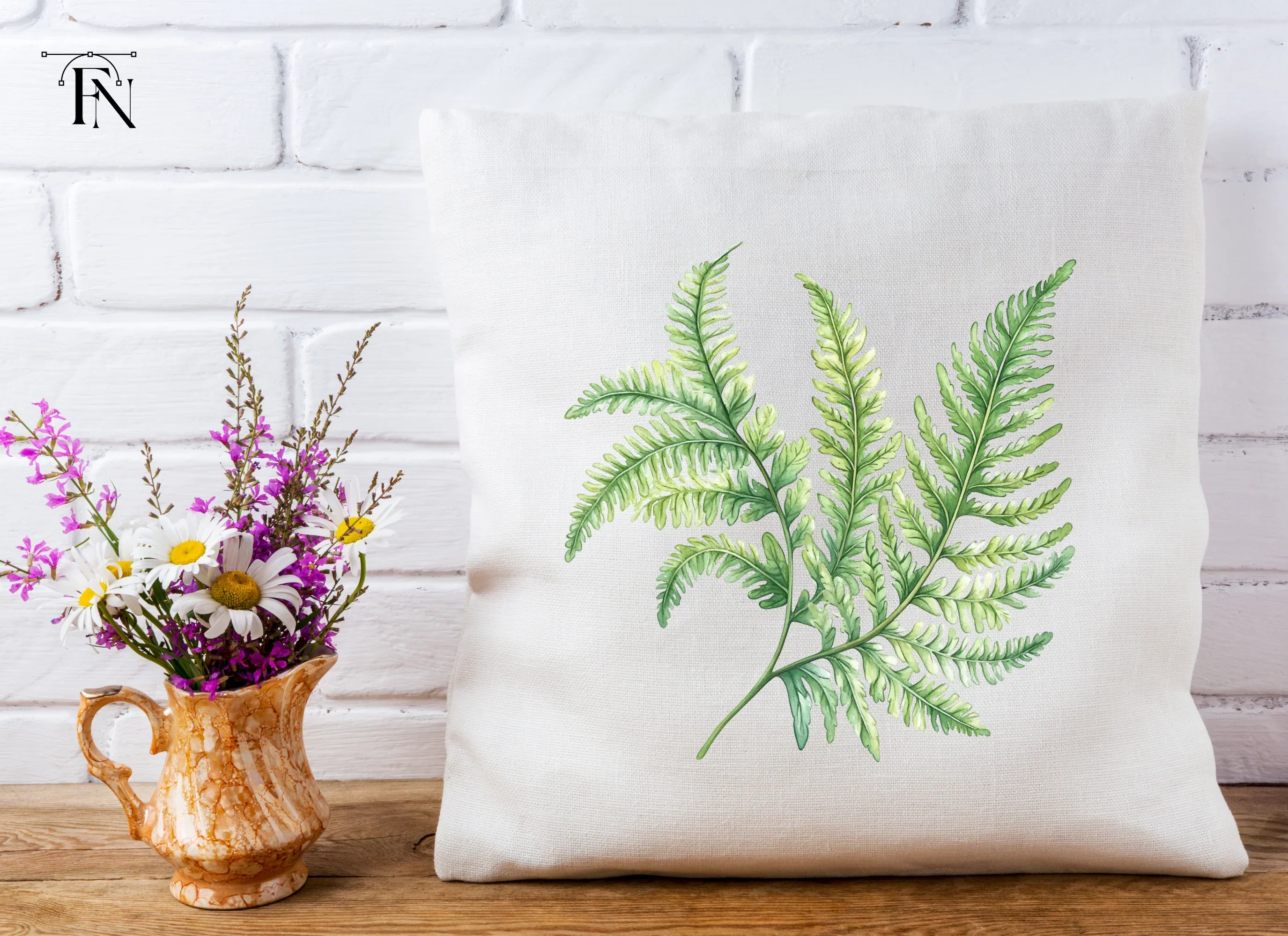 Fern Leaf Clipart Bundle - Image 5