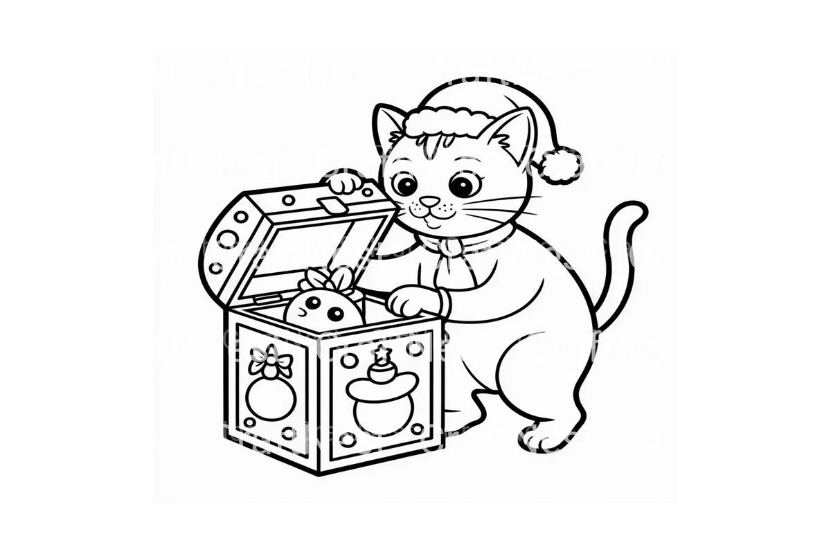 Festive Christmas Bird Coloring Books - Image 3