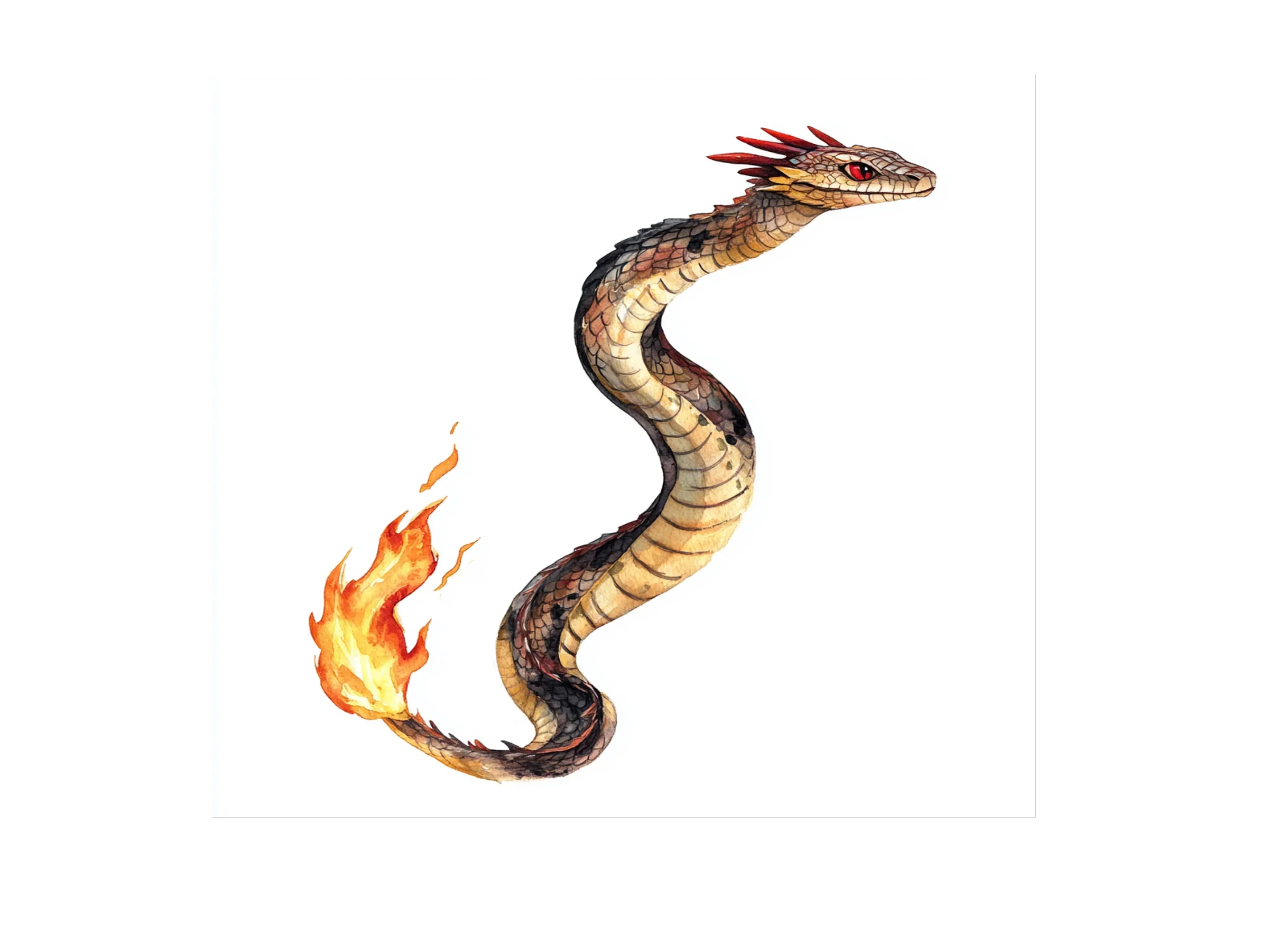 Fiery Dragon Clipart Bundle - Image 2