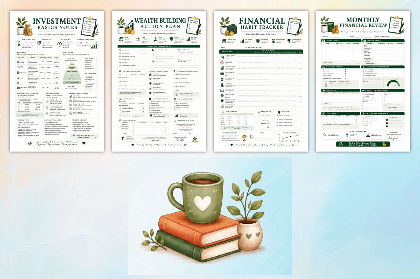 Financial Growth And Budget Planning Workbook - Image 4