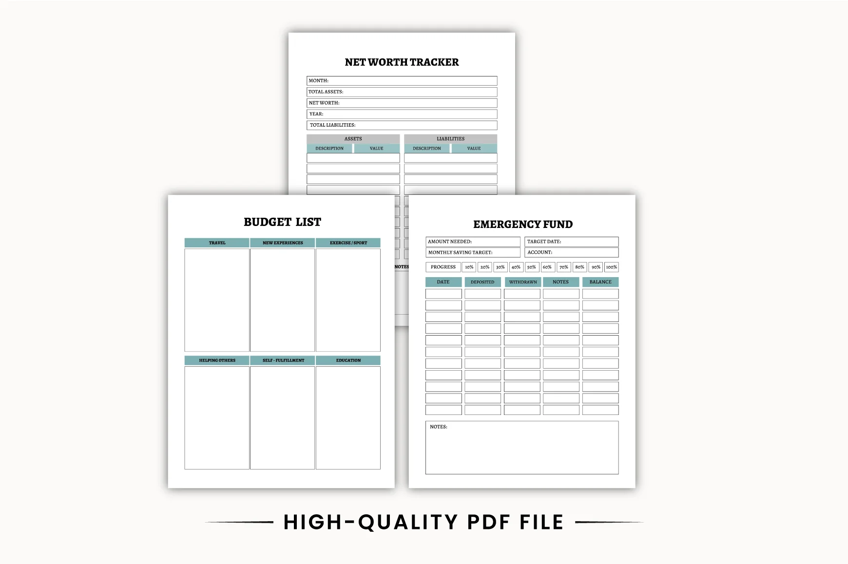 Financial Mindset Planner for Success - Image 2