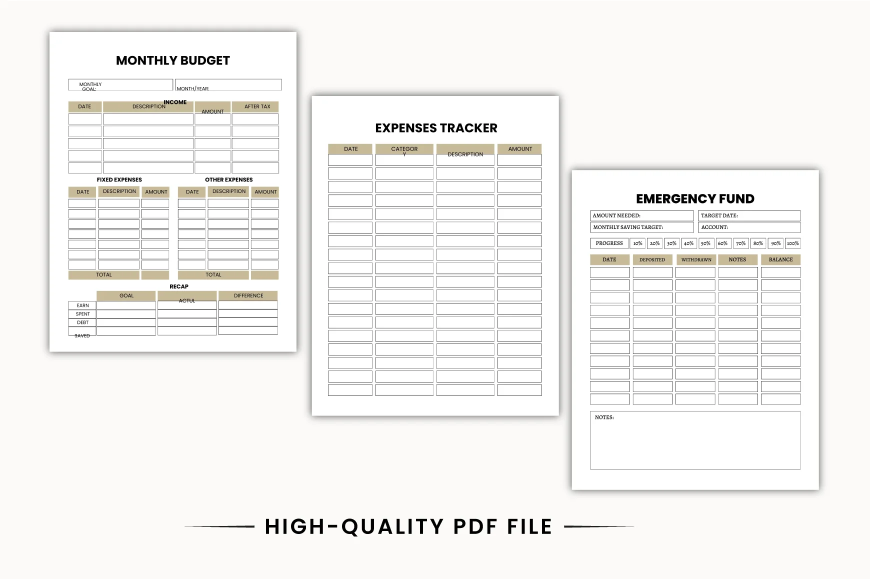 Financial Planning Planner - Image 2