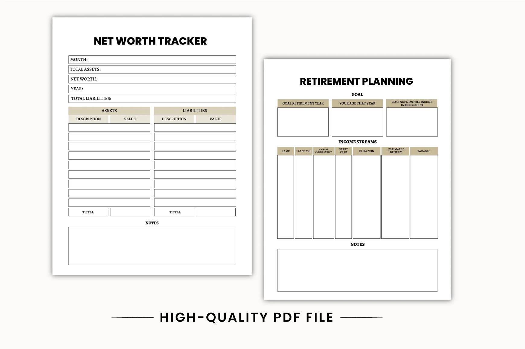Financial Planning Planner - Image 3