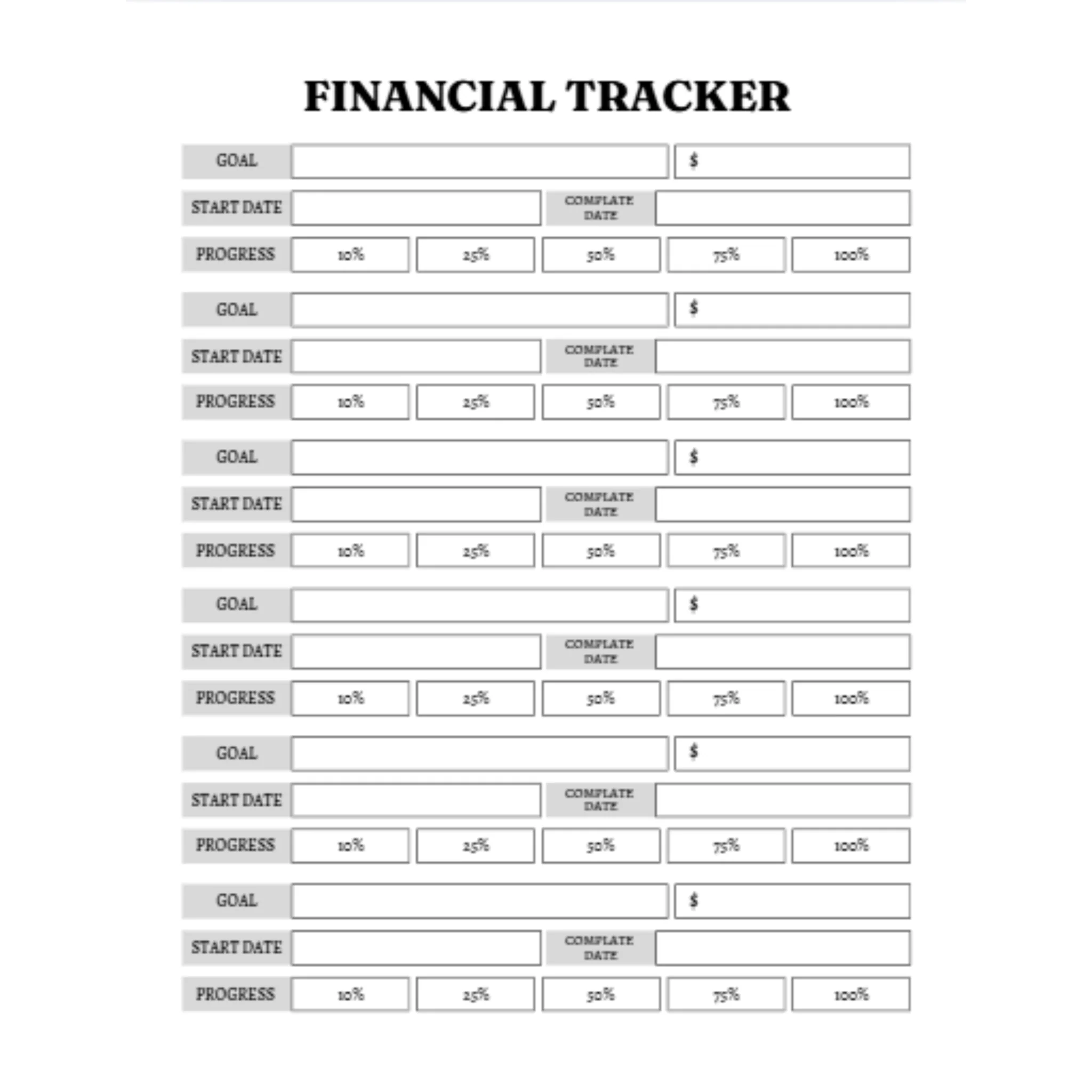 Financial Tracker Bundle - Image 2