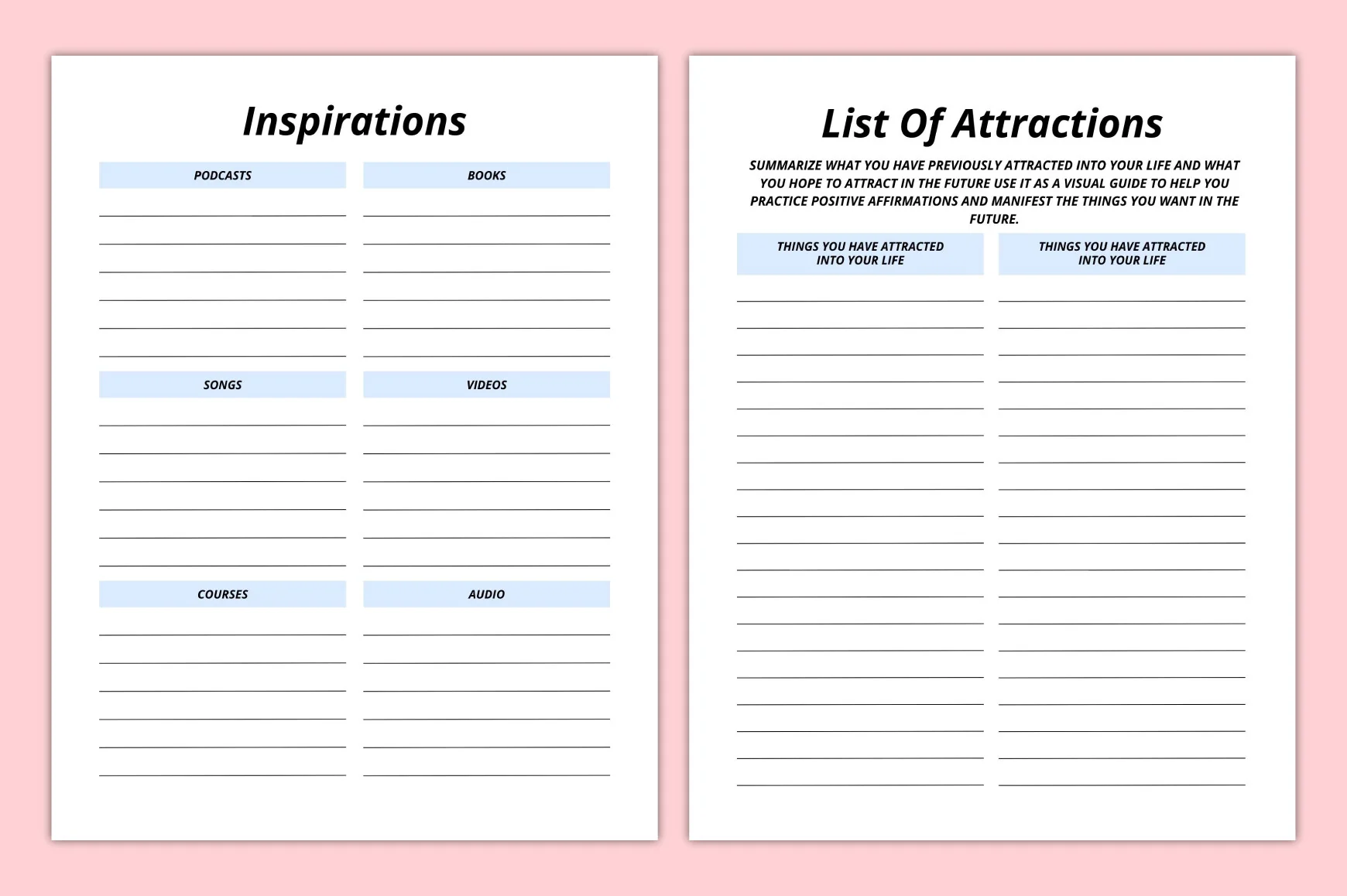 Find Your Passion Planner - Image 5